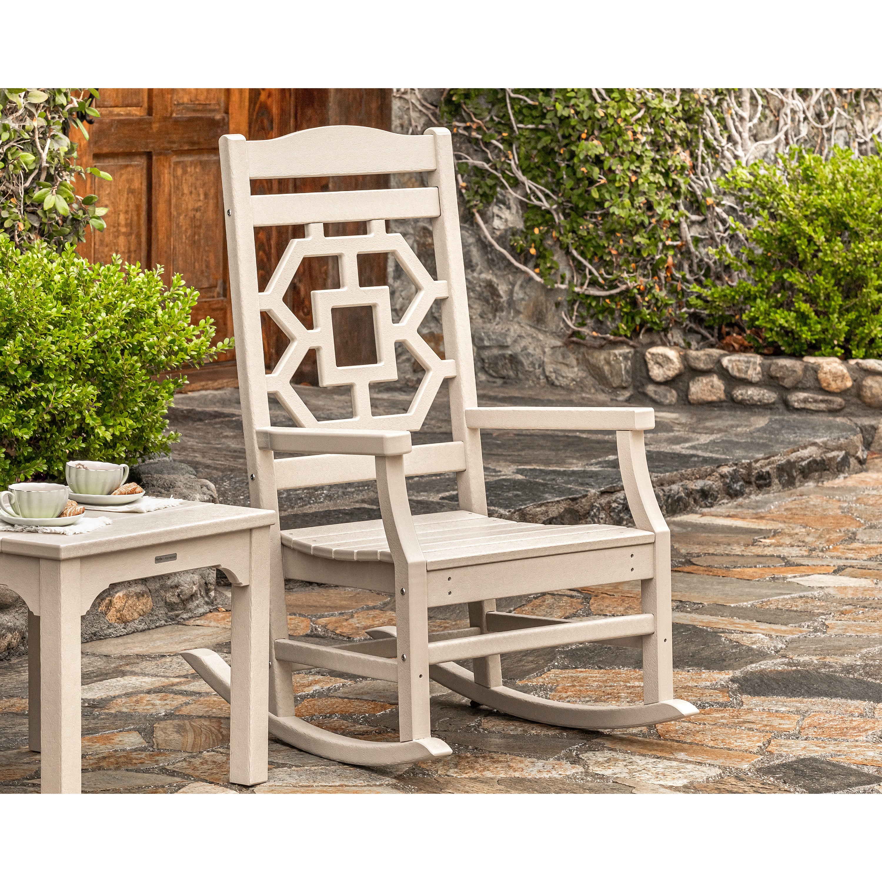 Chinoiserie Rocking Chair - Image 7