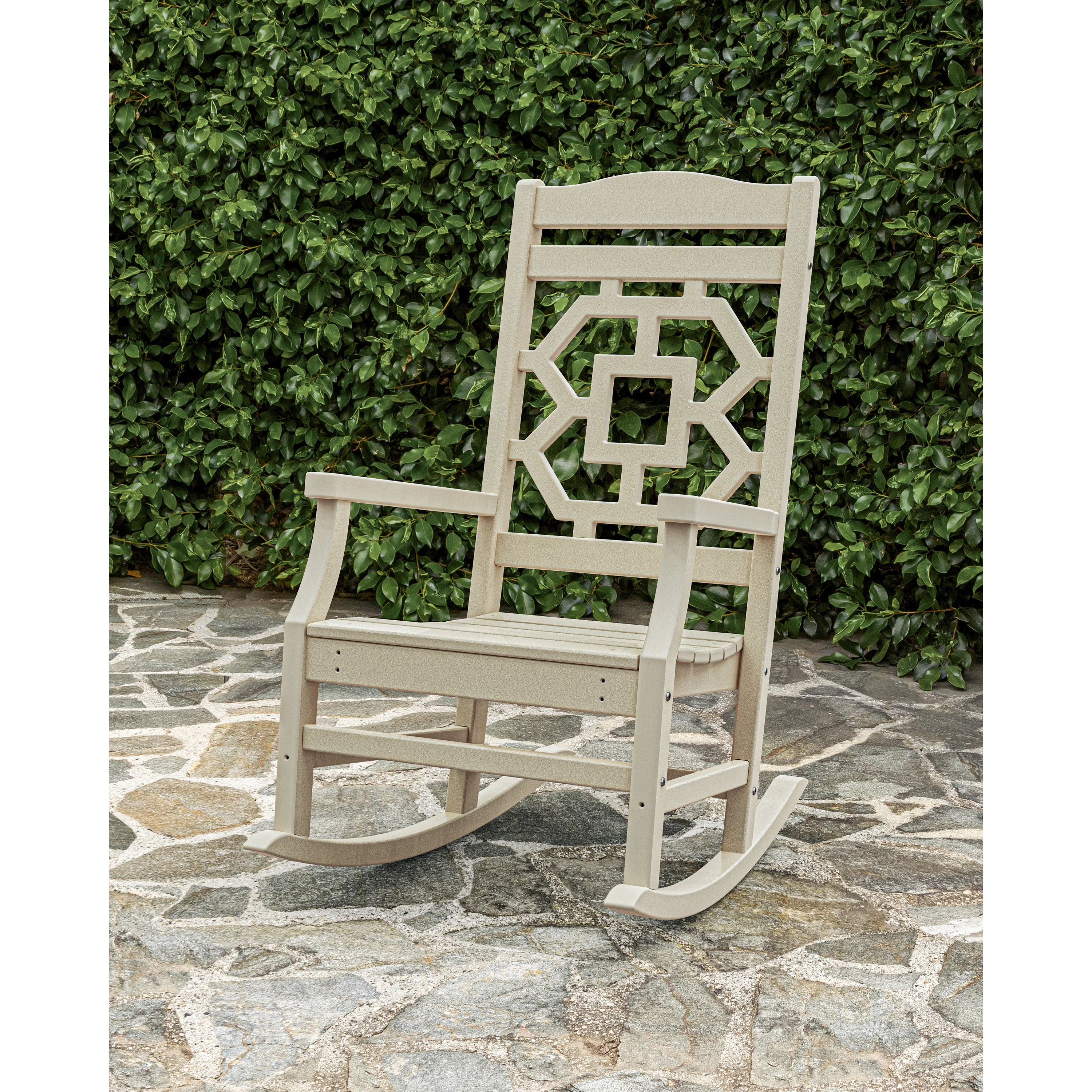 Chinoiserie Rocking Chair - Image 9