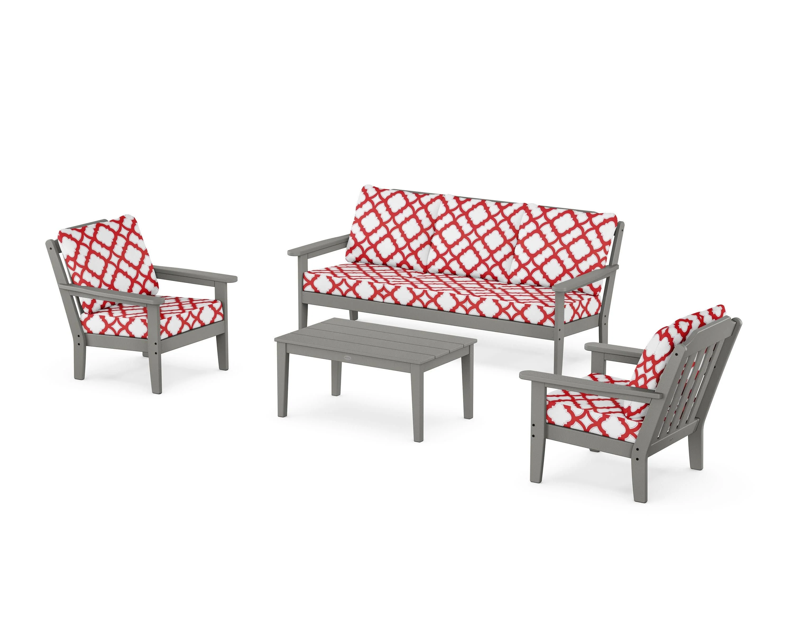 Cottage 4-Piece Deep Seating Set with Sofa - Image 108