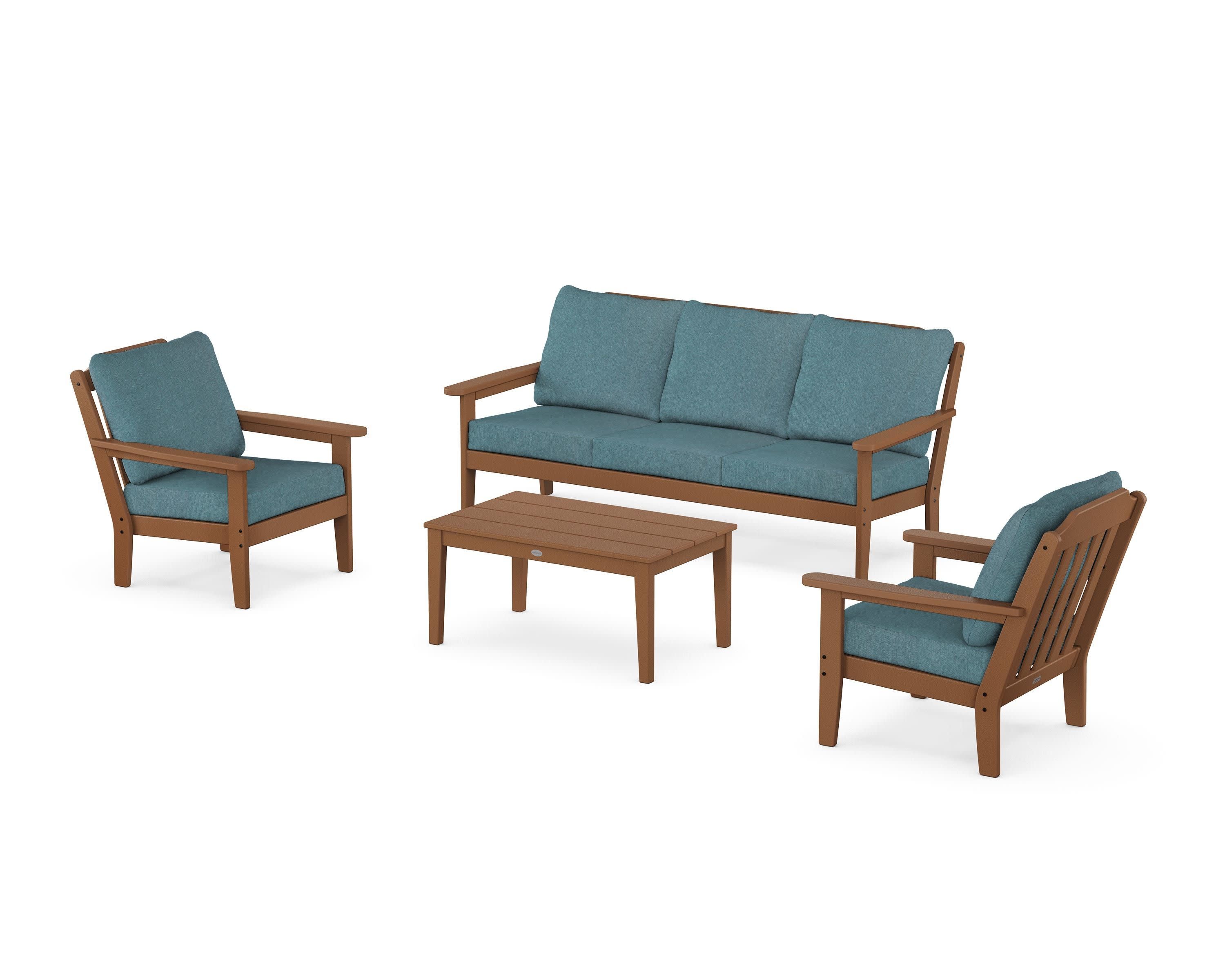 Cottage 4-Piece Deep Seating Set with Sofa - Image 118