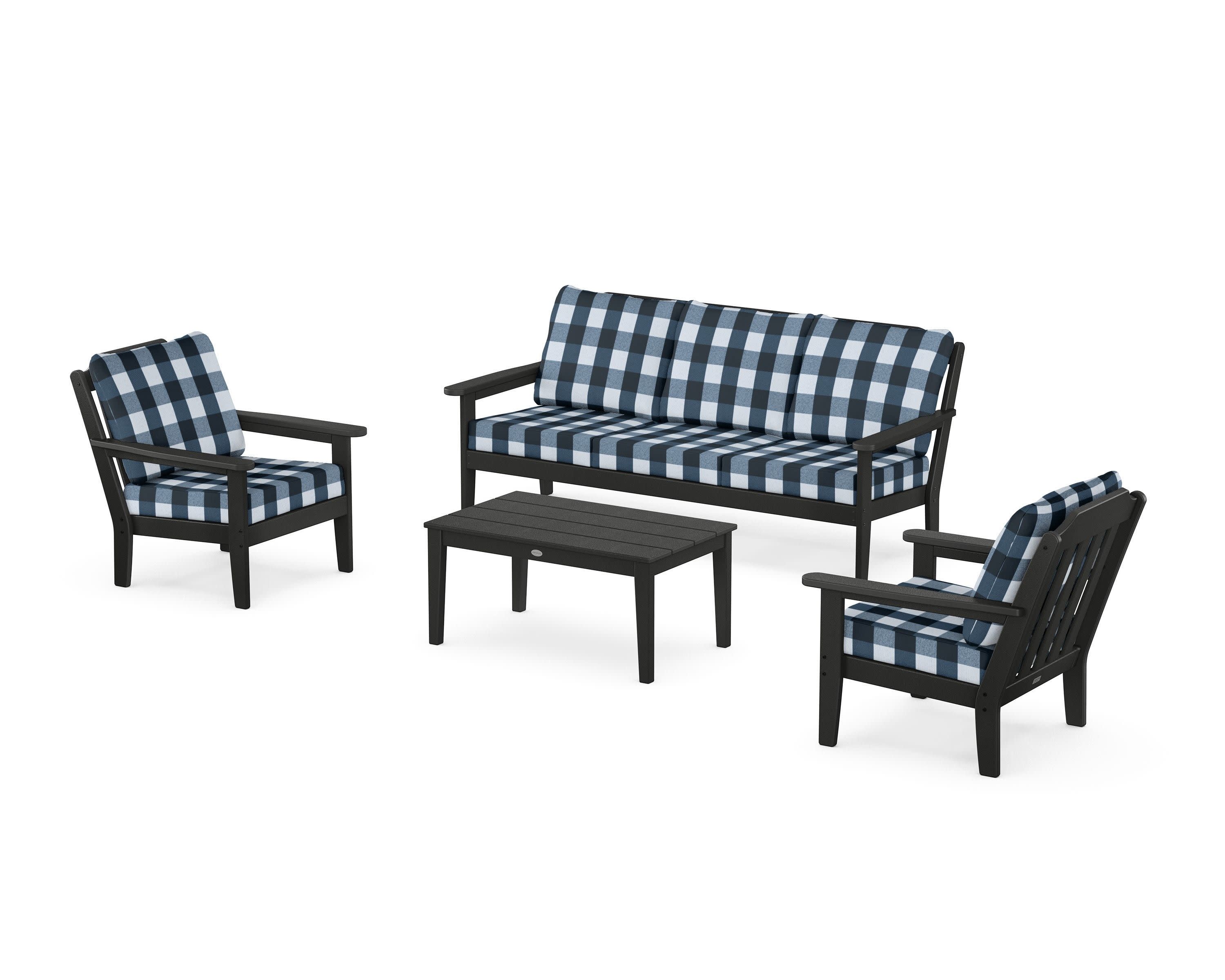 Cottage 4-Piece Deep Seating Set with Sofa - Image 138