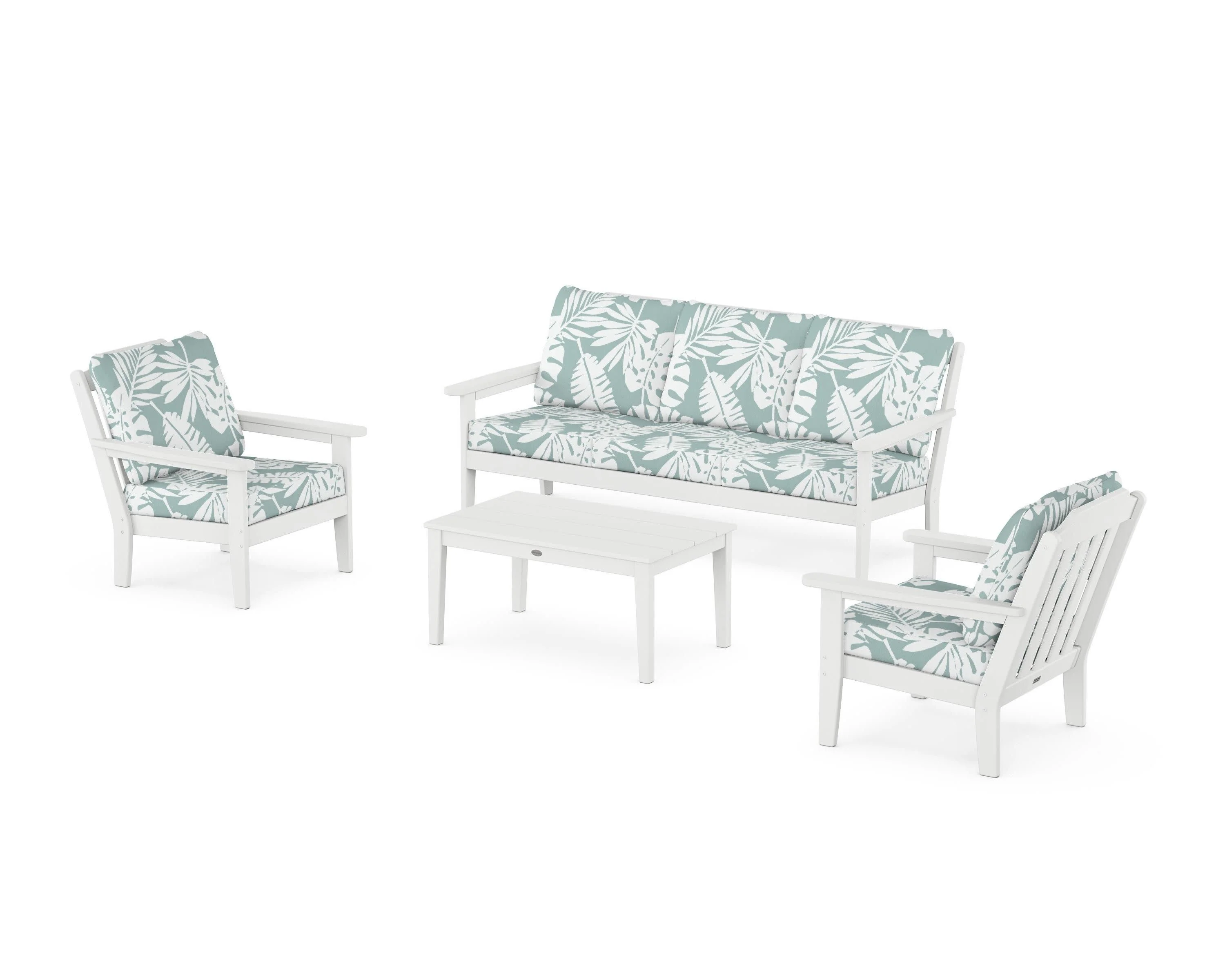 Cottage 4-Piece Deep Seating Set with Sofa - Image 145