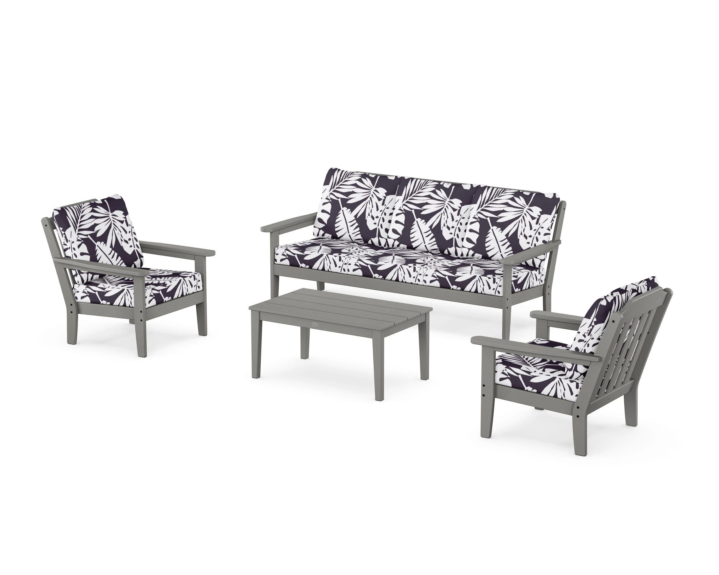 Cottage 4-Piece Deep Seating Set with Sofa - Image 15