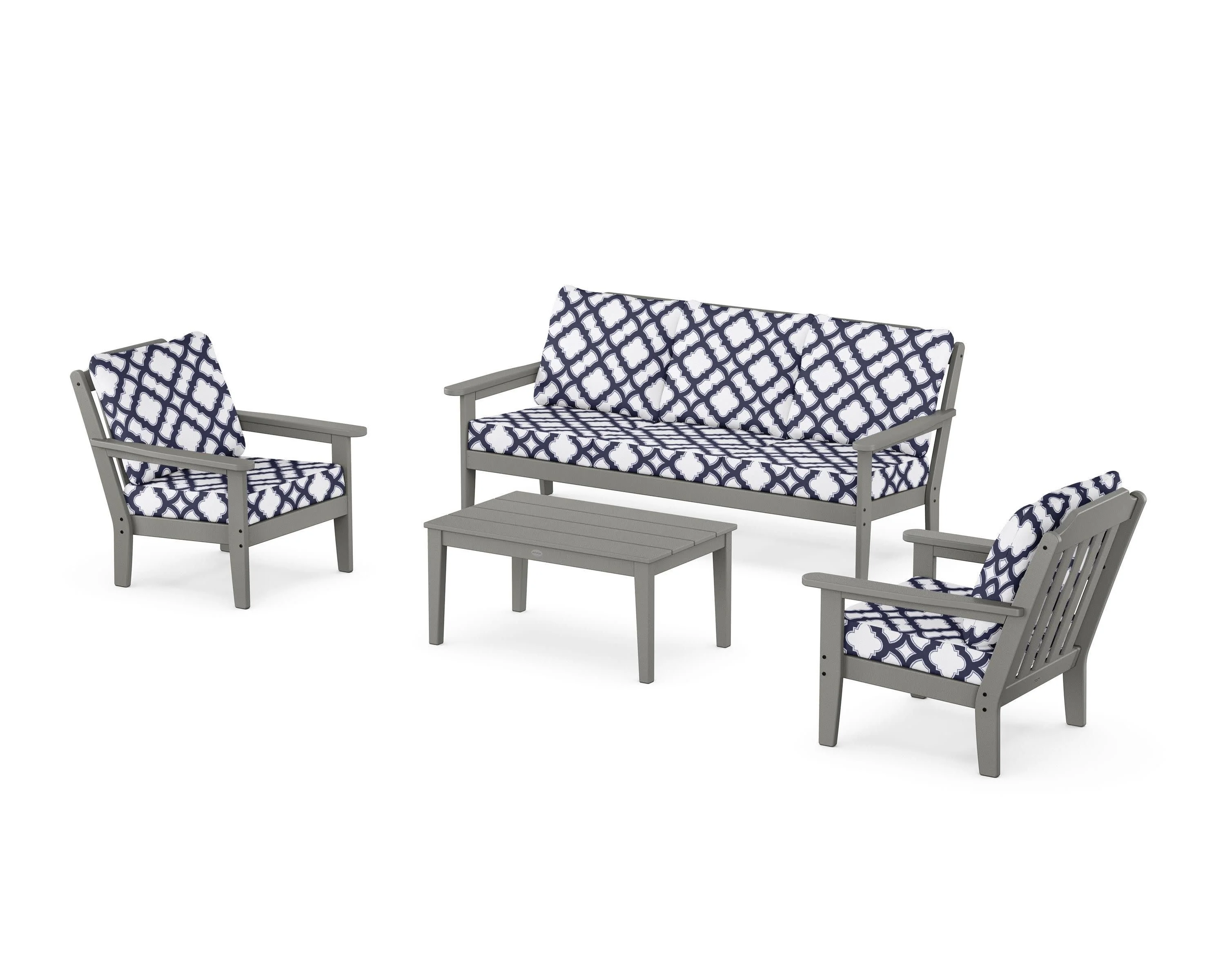 Cottage 4-Piece Deep Seating Set with Sofa - Image 160