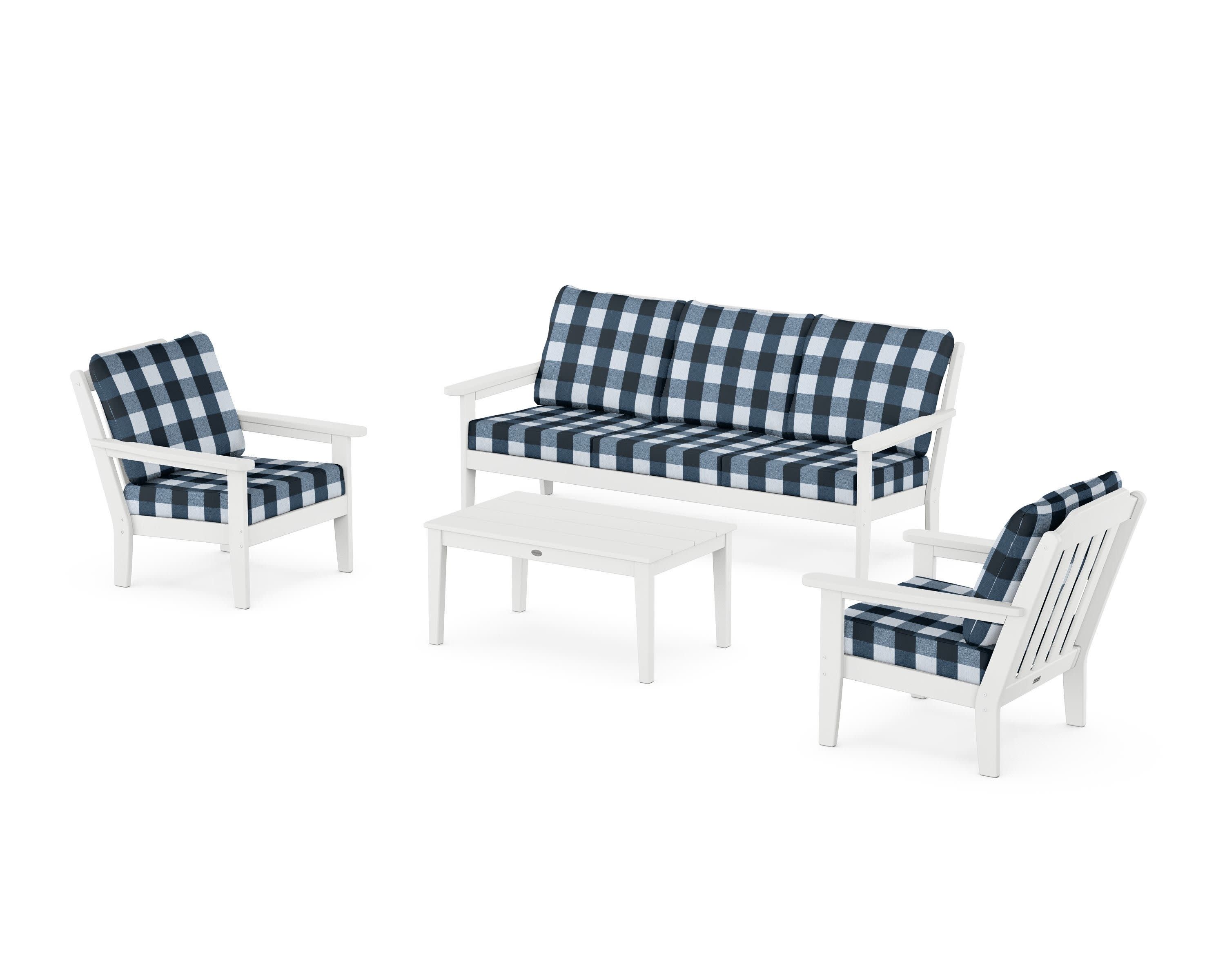 Cottage 4-Piece Deep Seating Set with Sofa - Image 162