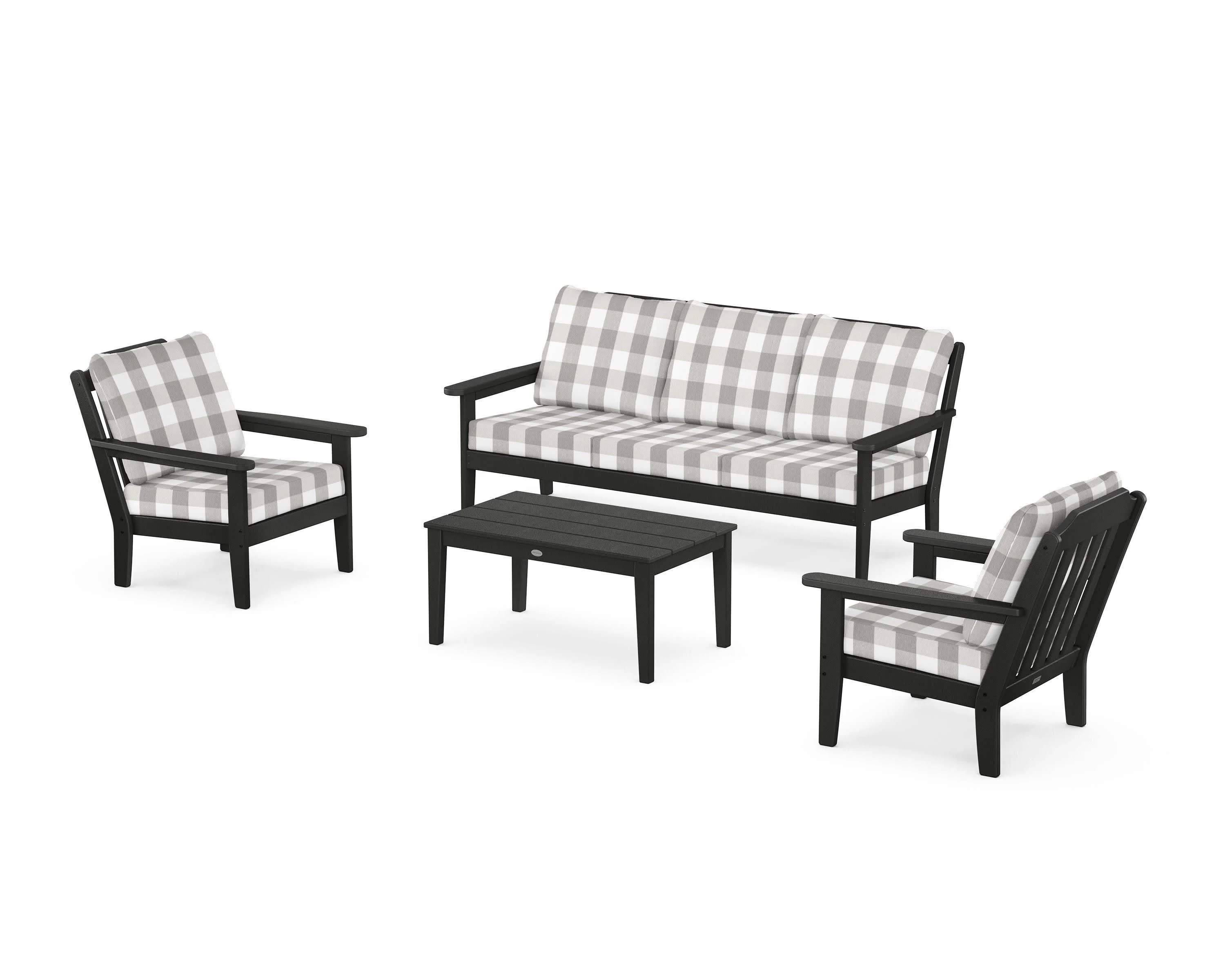 Cottage 4-Piece Deep Seating Set with Sofa - Image 169