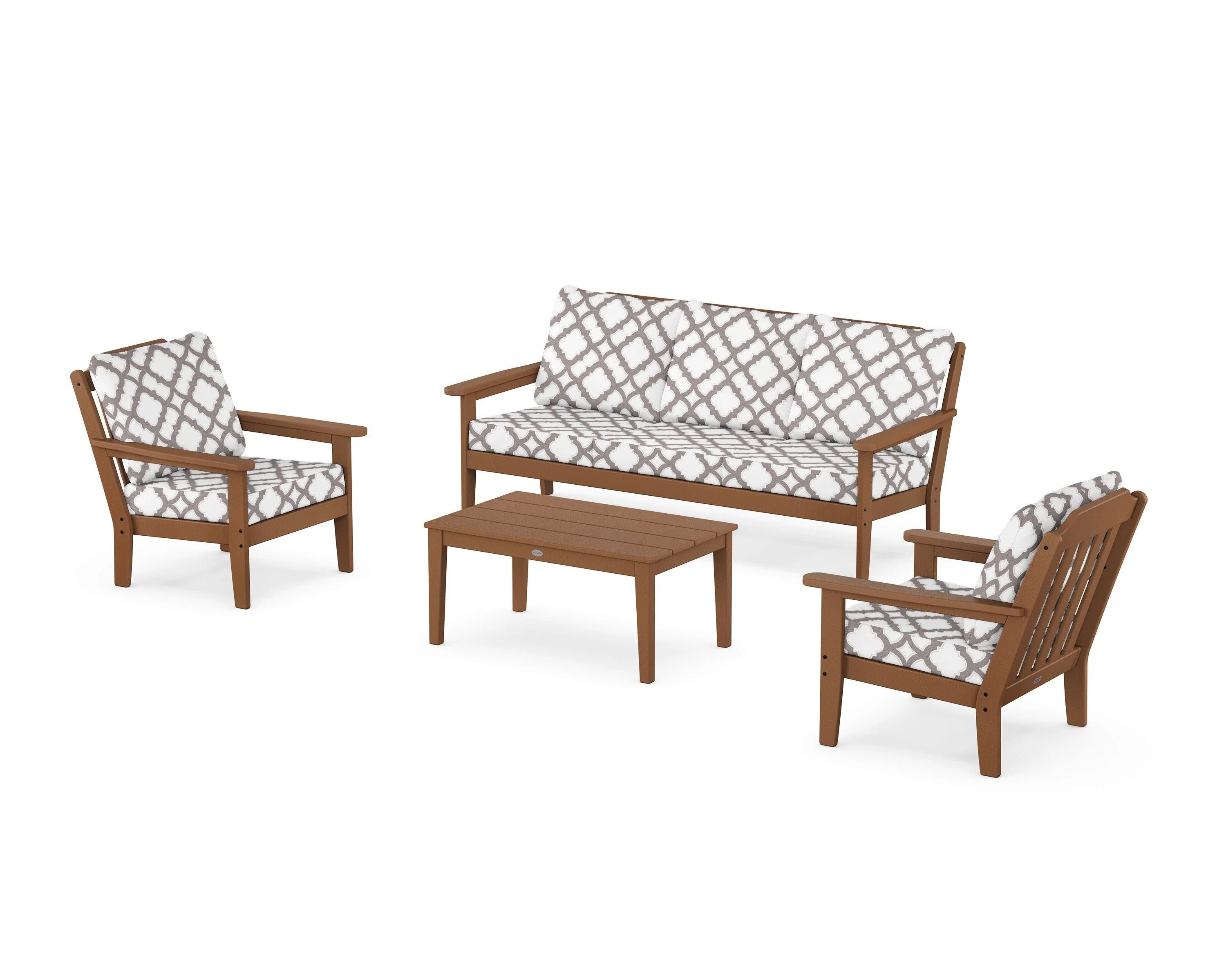Cottage 4-Piece Deep Seating Set with Sofa - Image 20