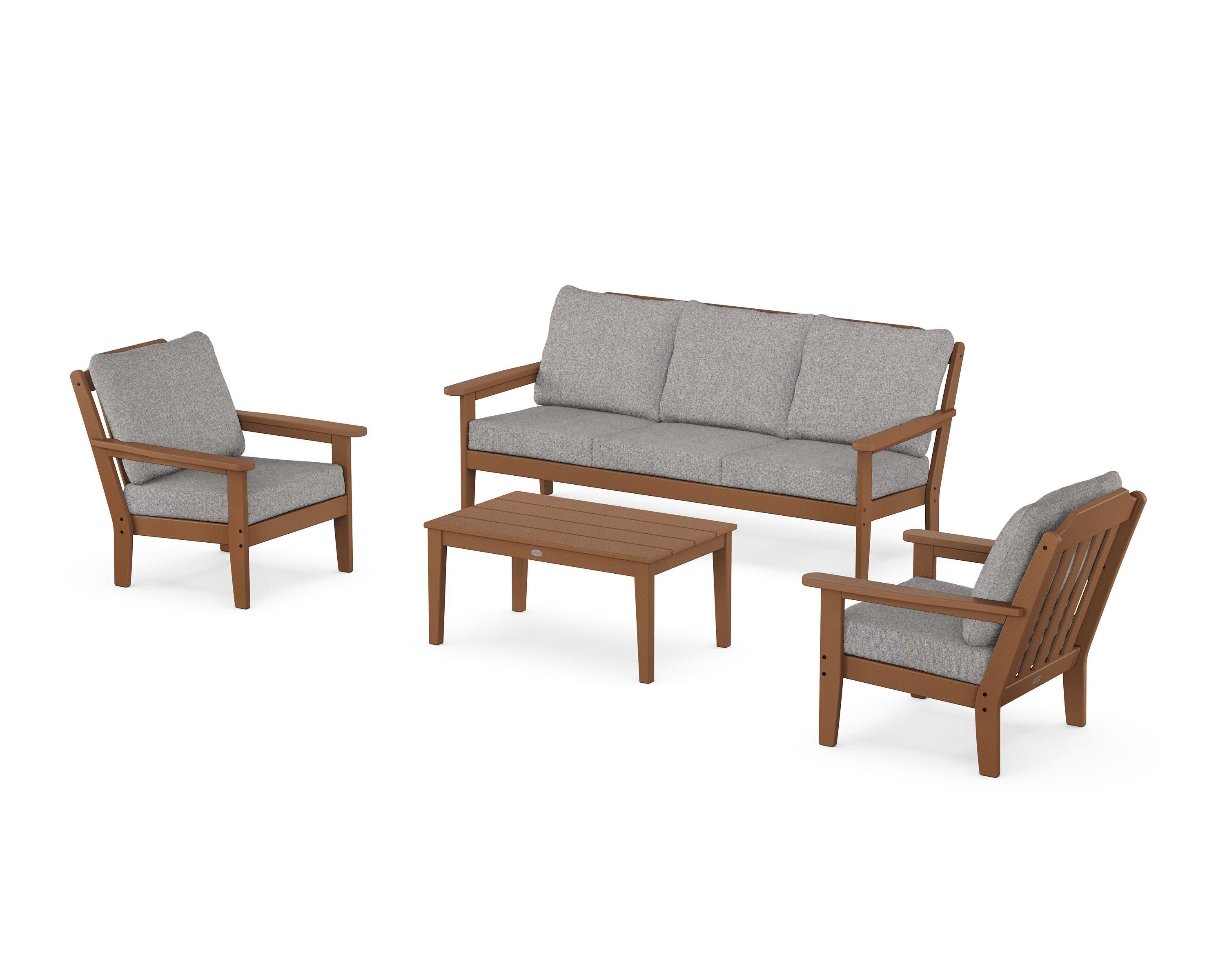 Cottage 4-Piece Deep Seating Set with Sofa - Image 206