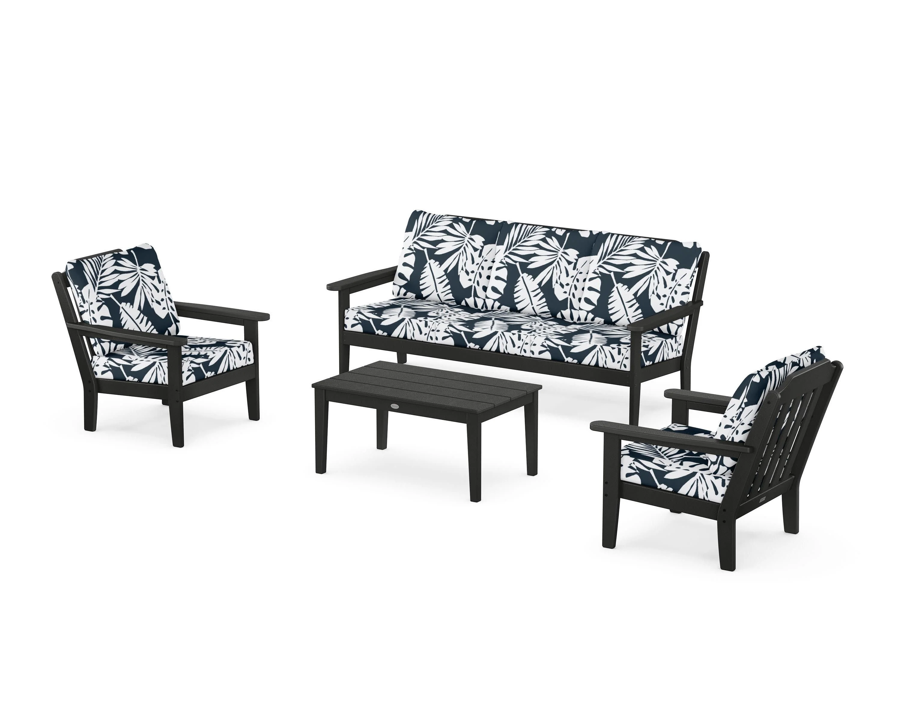 Cottage 4-Piece Deep Seating Set with Sofa - Image 209