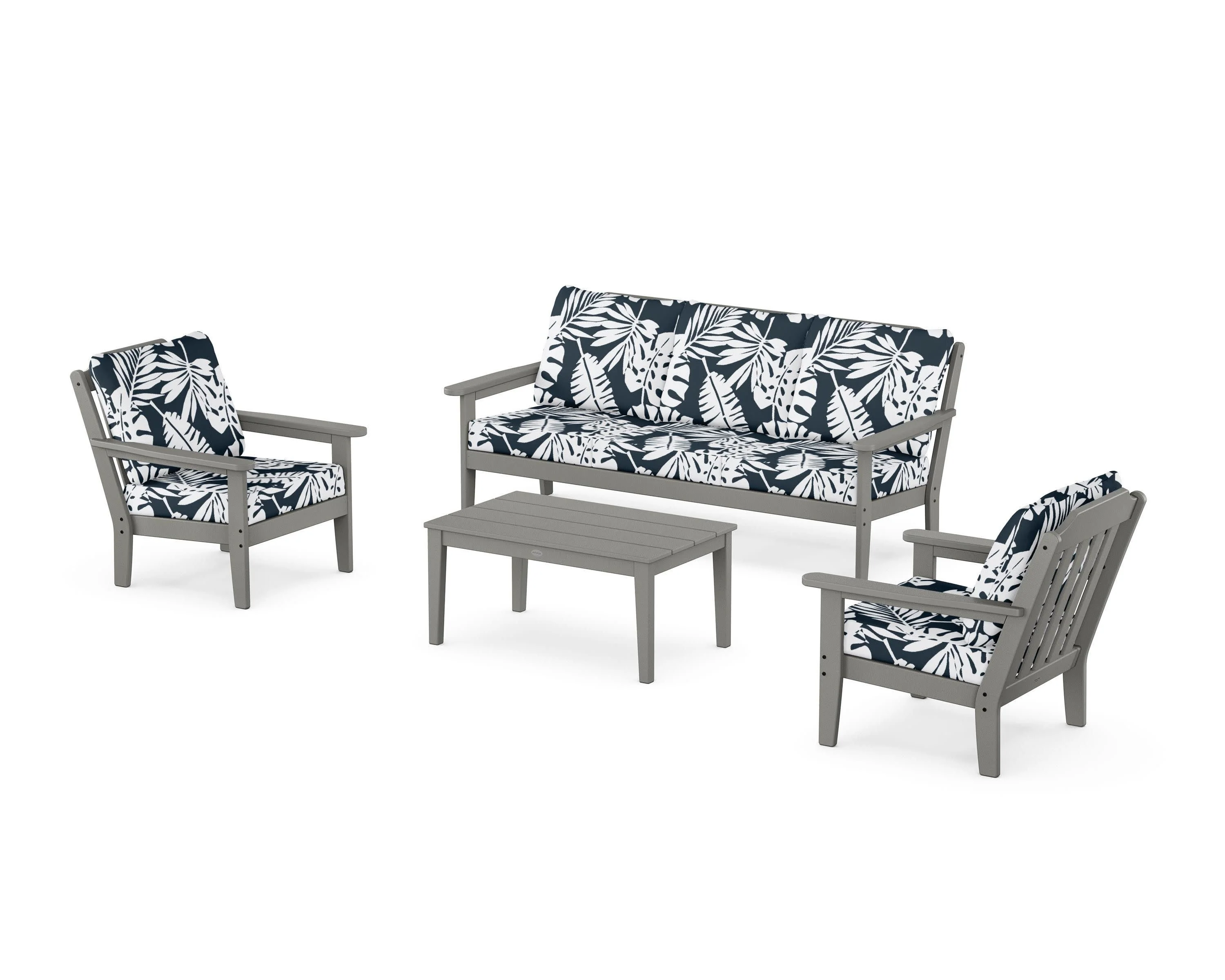 Cottage 4-Piece Deep Seating Set with Sofa - Image 22