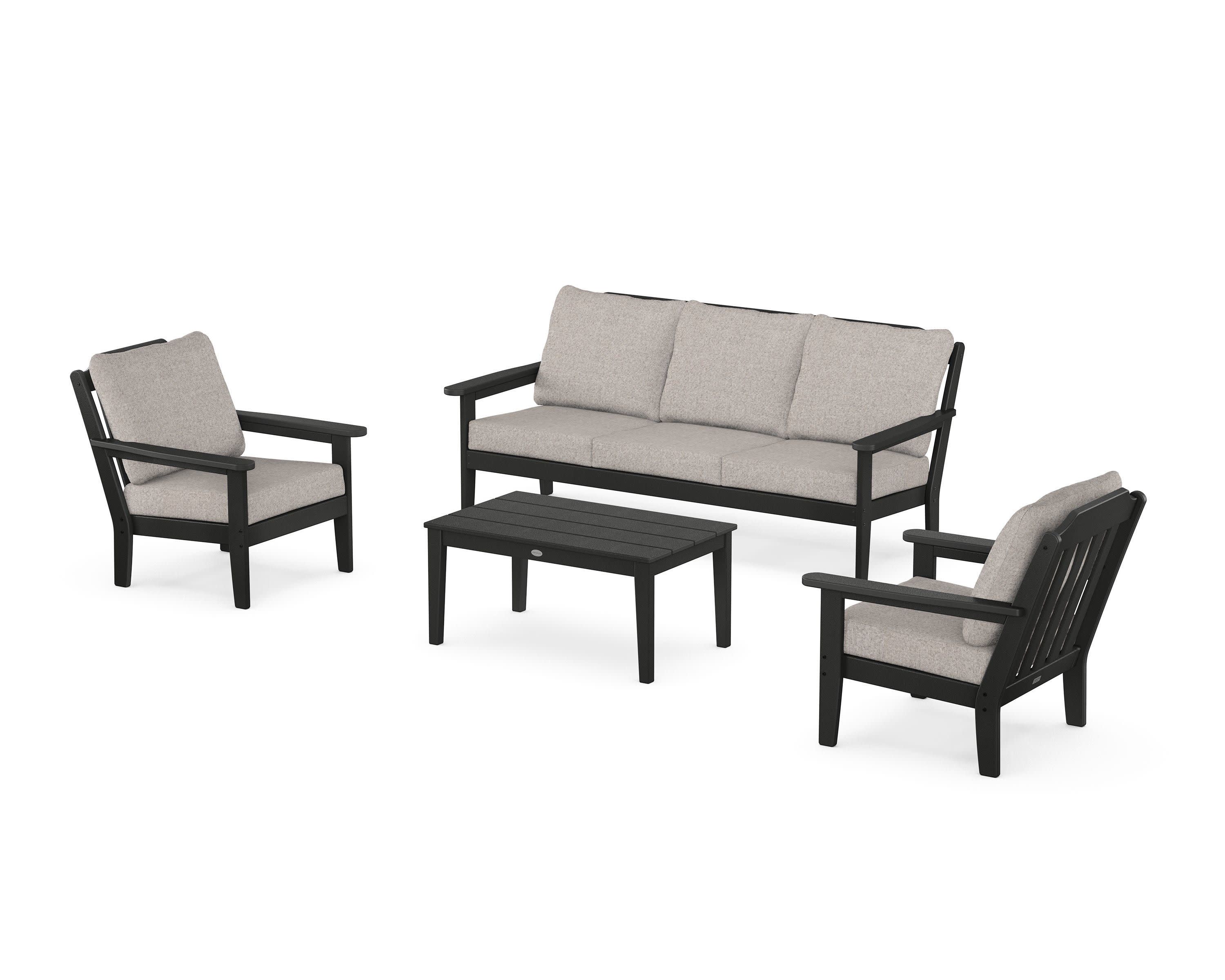 Cottage 4-Piece Deep Seating Set with Sofa - Image 25