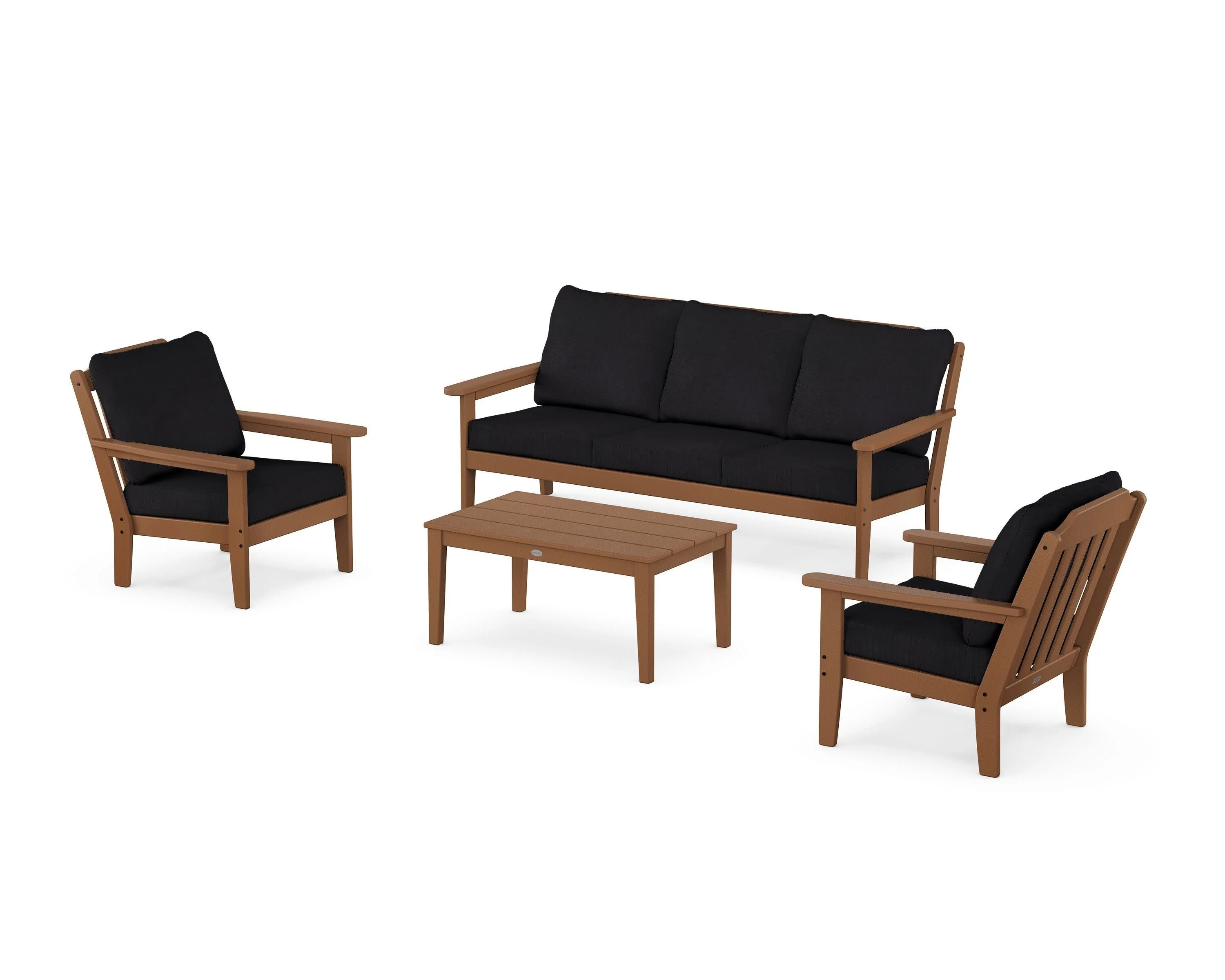 Cottage 4-Piece Deep Seating Set with Sofa - Image 36
