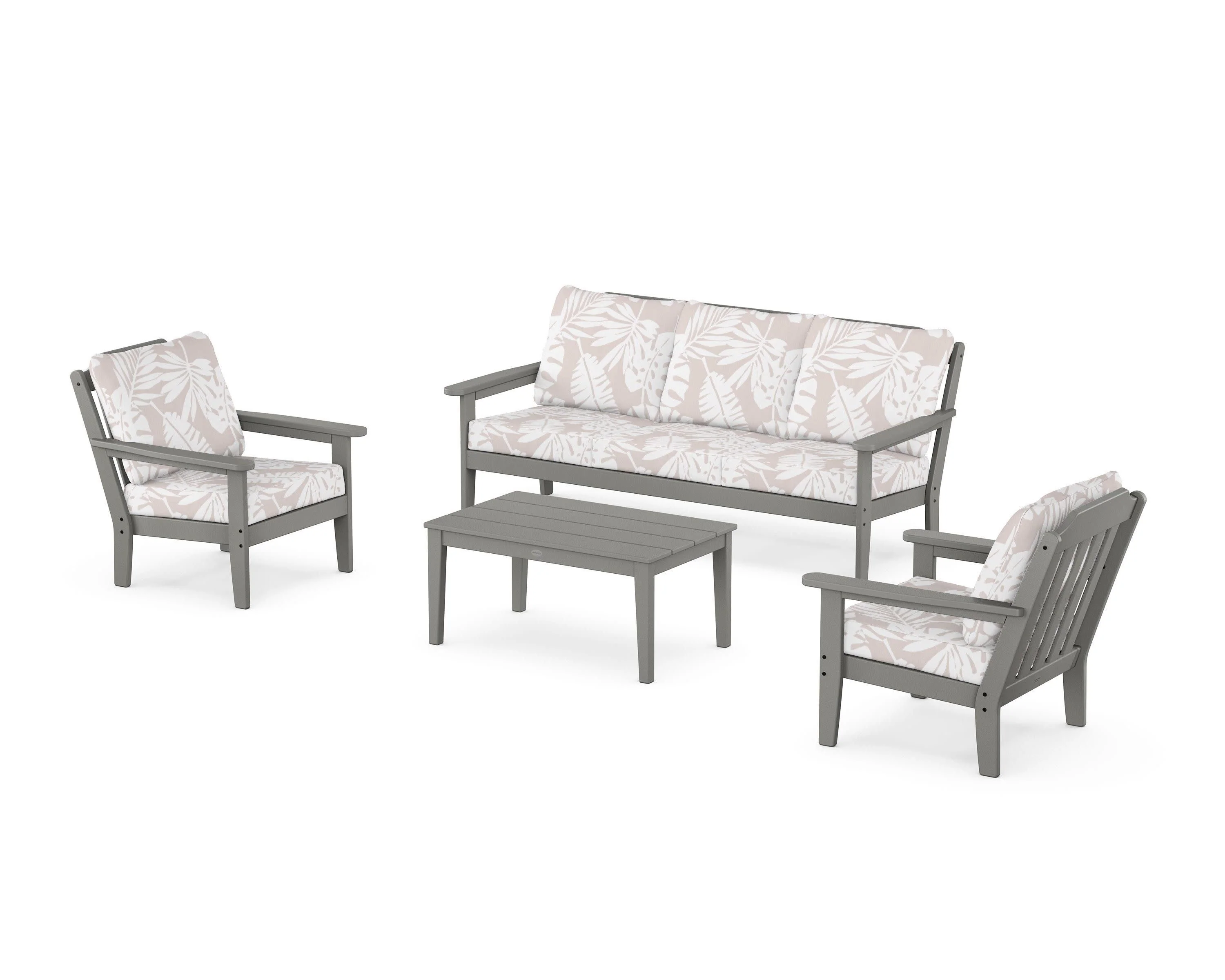 Cottage 4-Piece Deep Seating Set with Sofa - Image 37