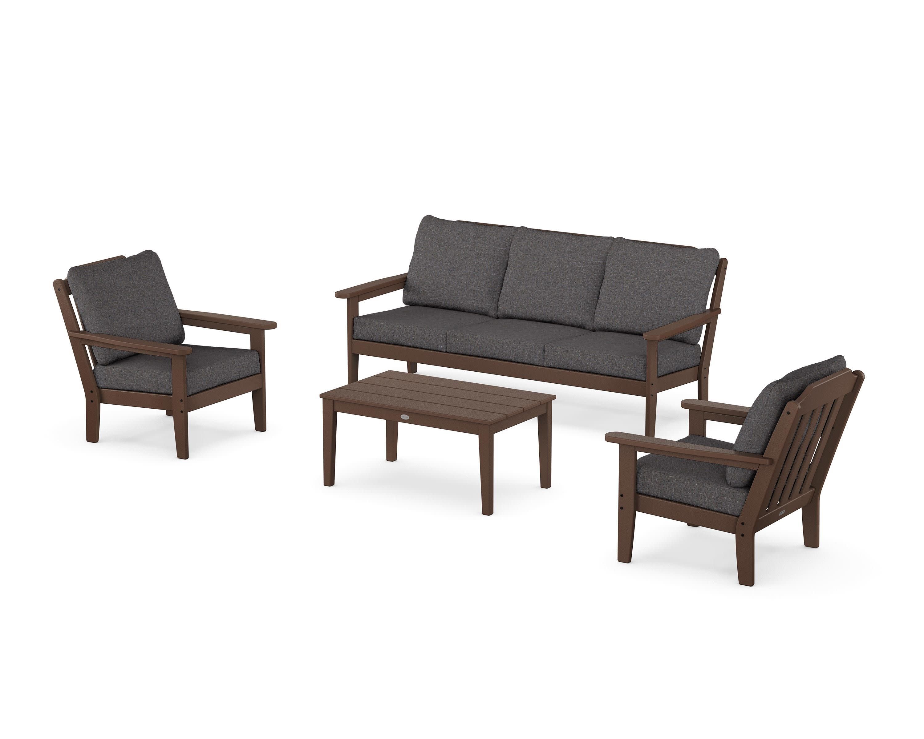 Cottage 4-Piece Deep Seating Set with Sofa - Image 40