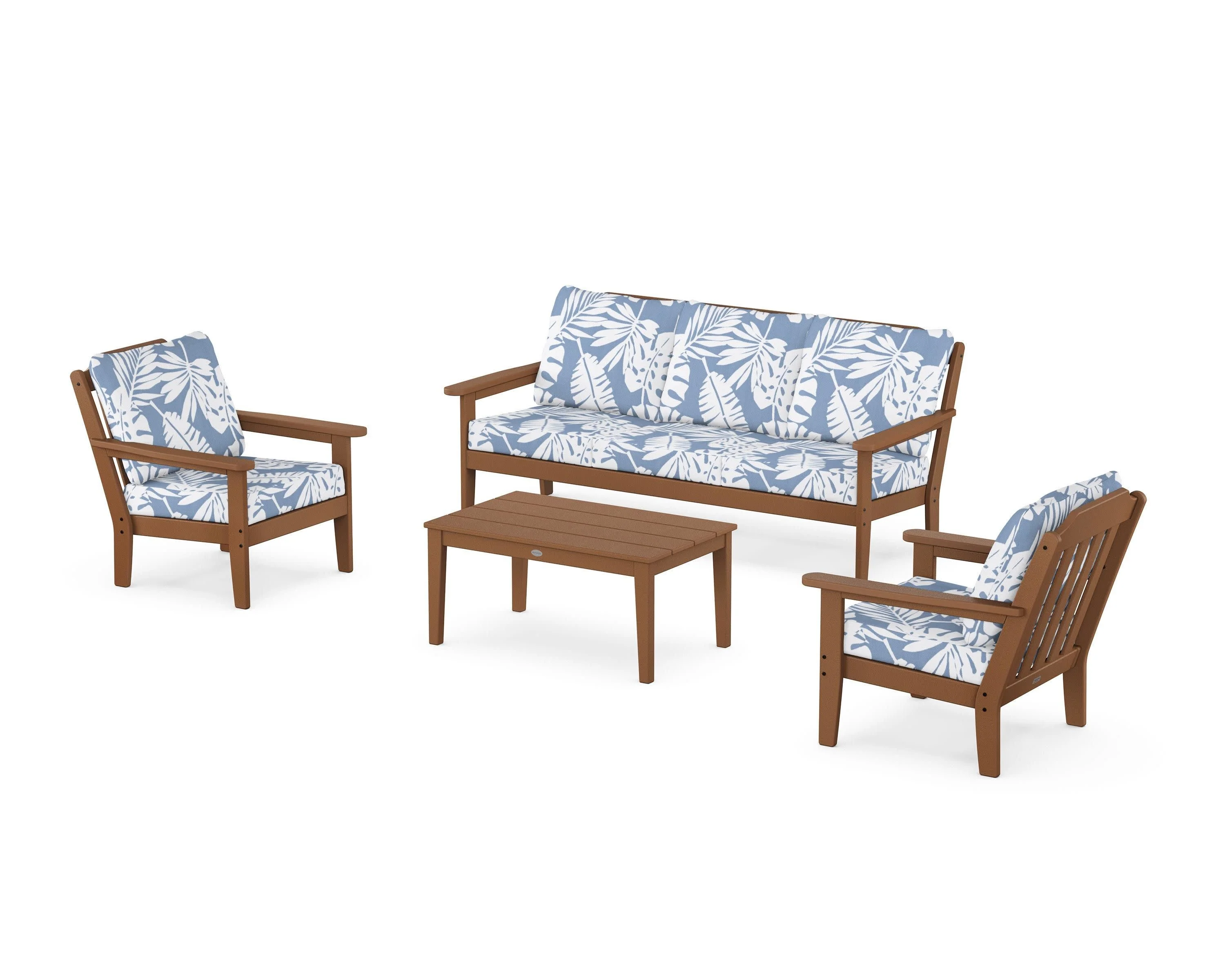 Cottage 4-Piece Deep Seating Set with Sofa - Image 44