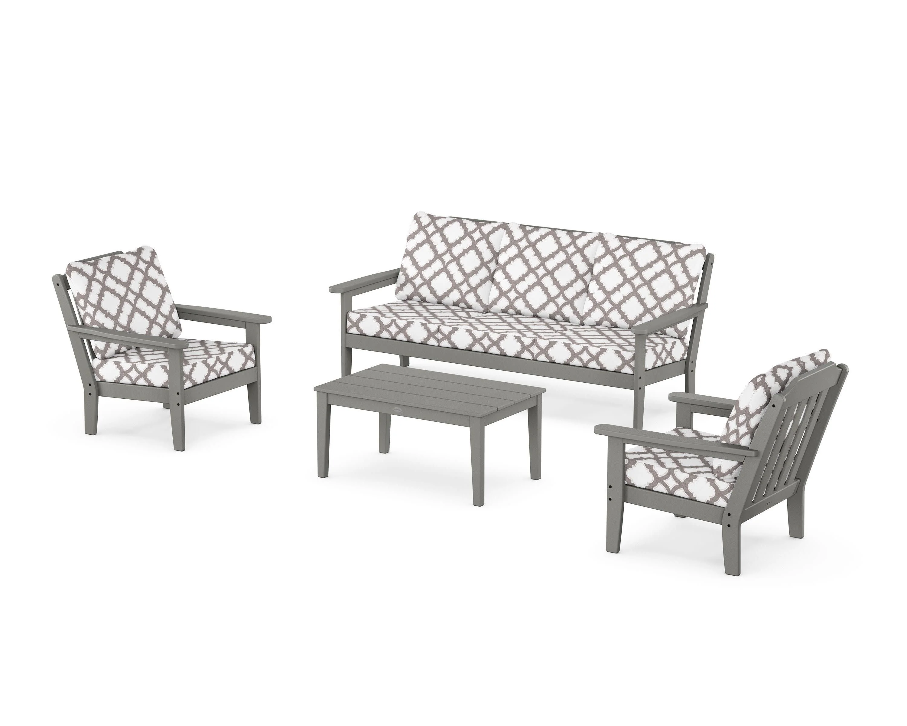 Cottage 4-Piece Deep Seating Set with Sofa - Image 50