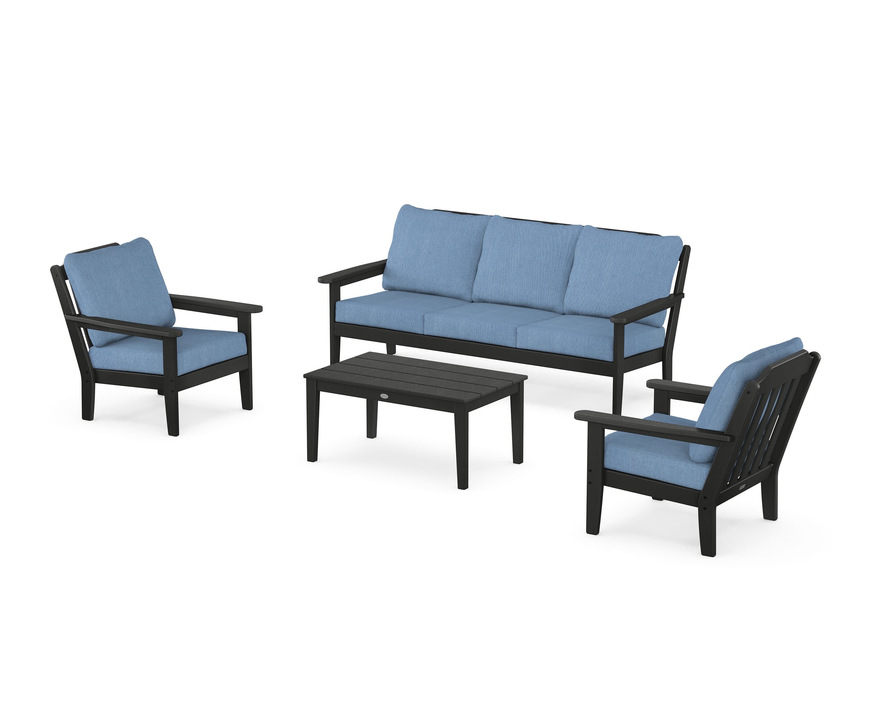 Cottage 4-Piece Deep Seating Set with Sofa - Image 52