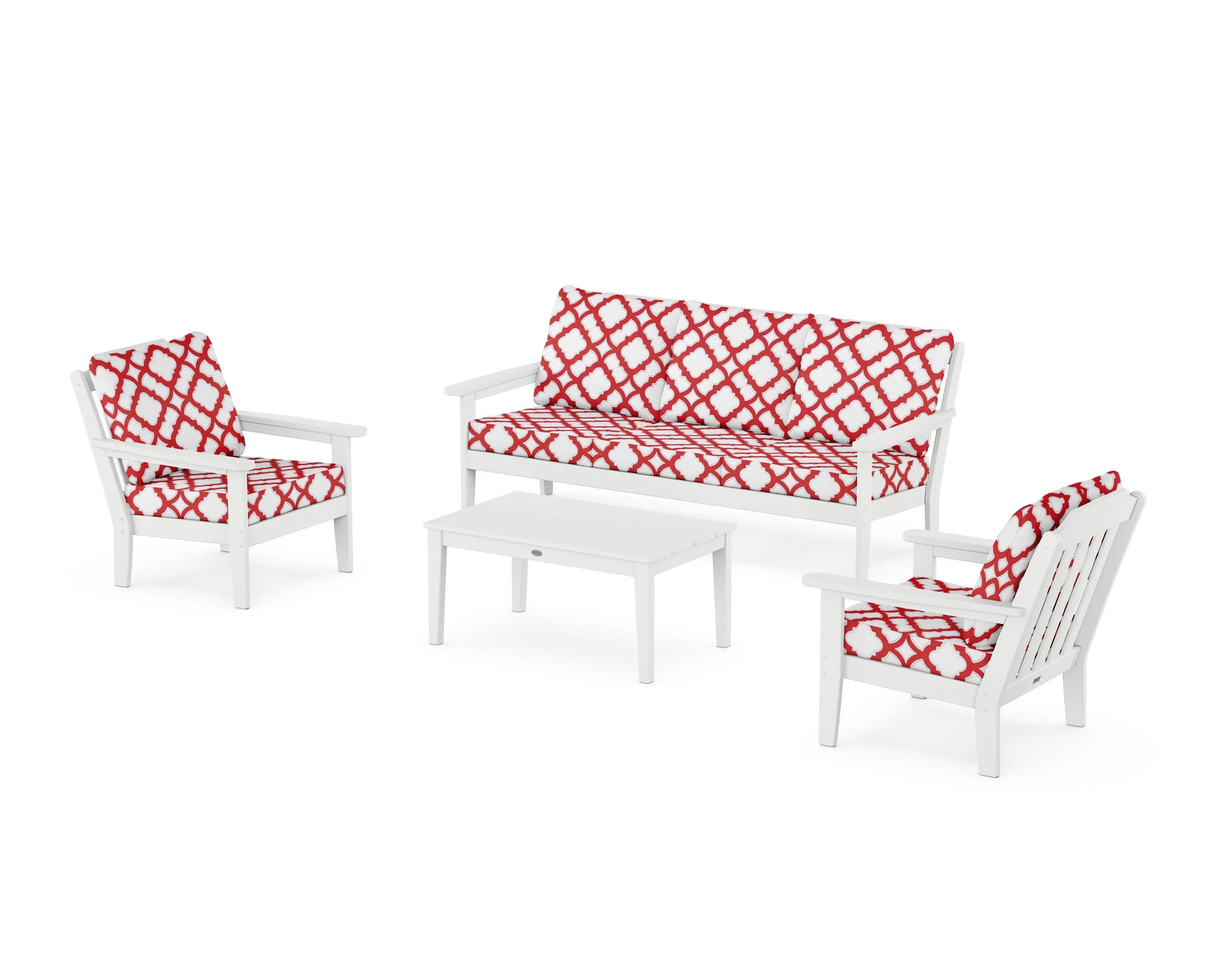 Cottage 4-Piece Deep Seating Set with Sofa - Image 81