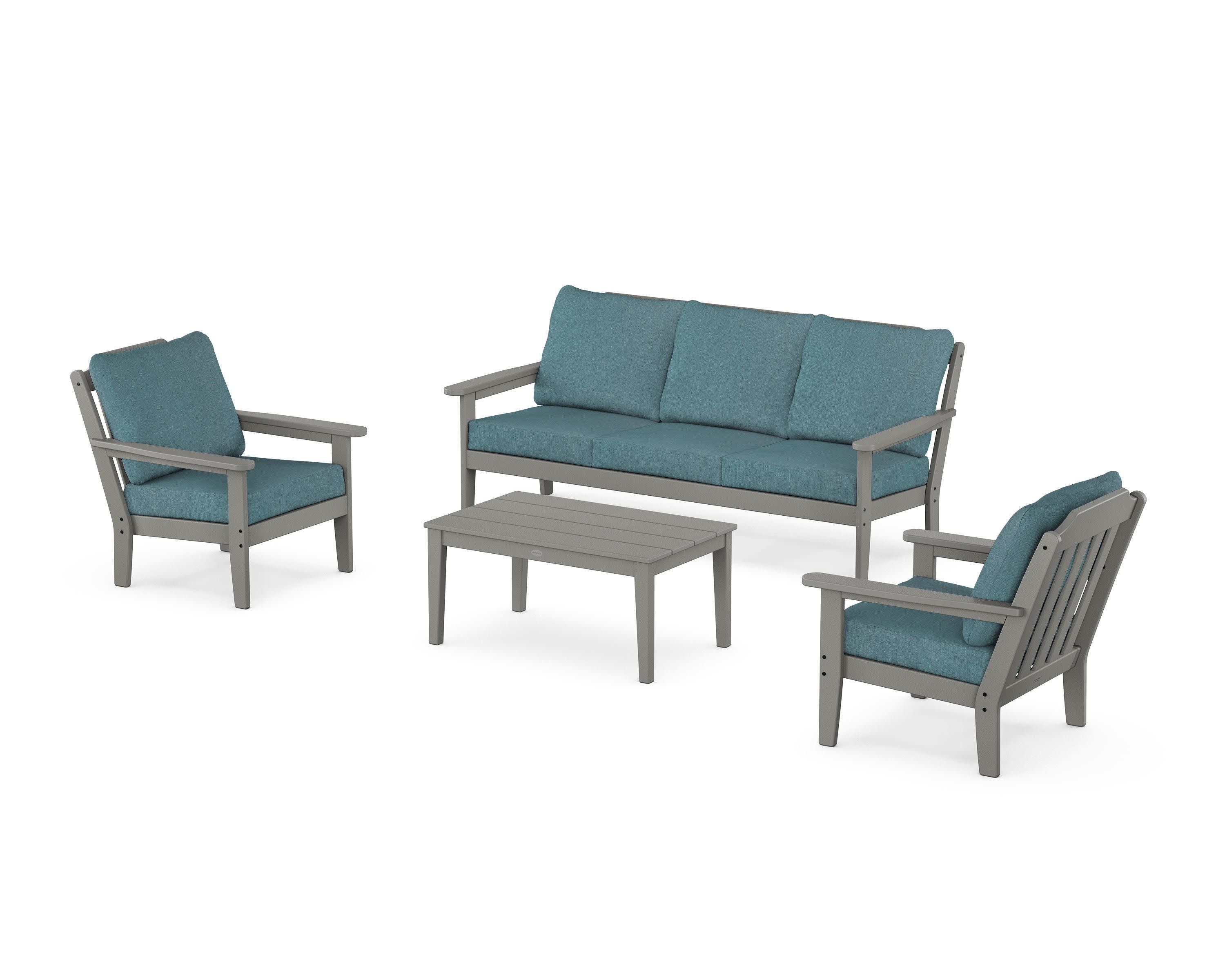 Cottage 4-Piece Deep Seating Set with Sofa - Image 85