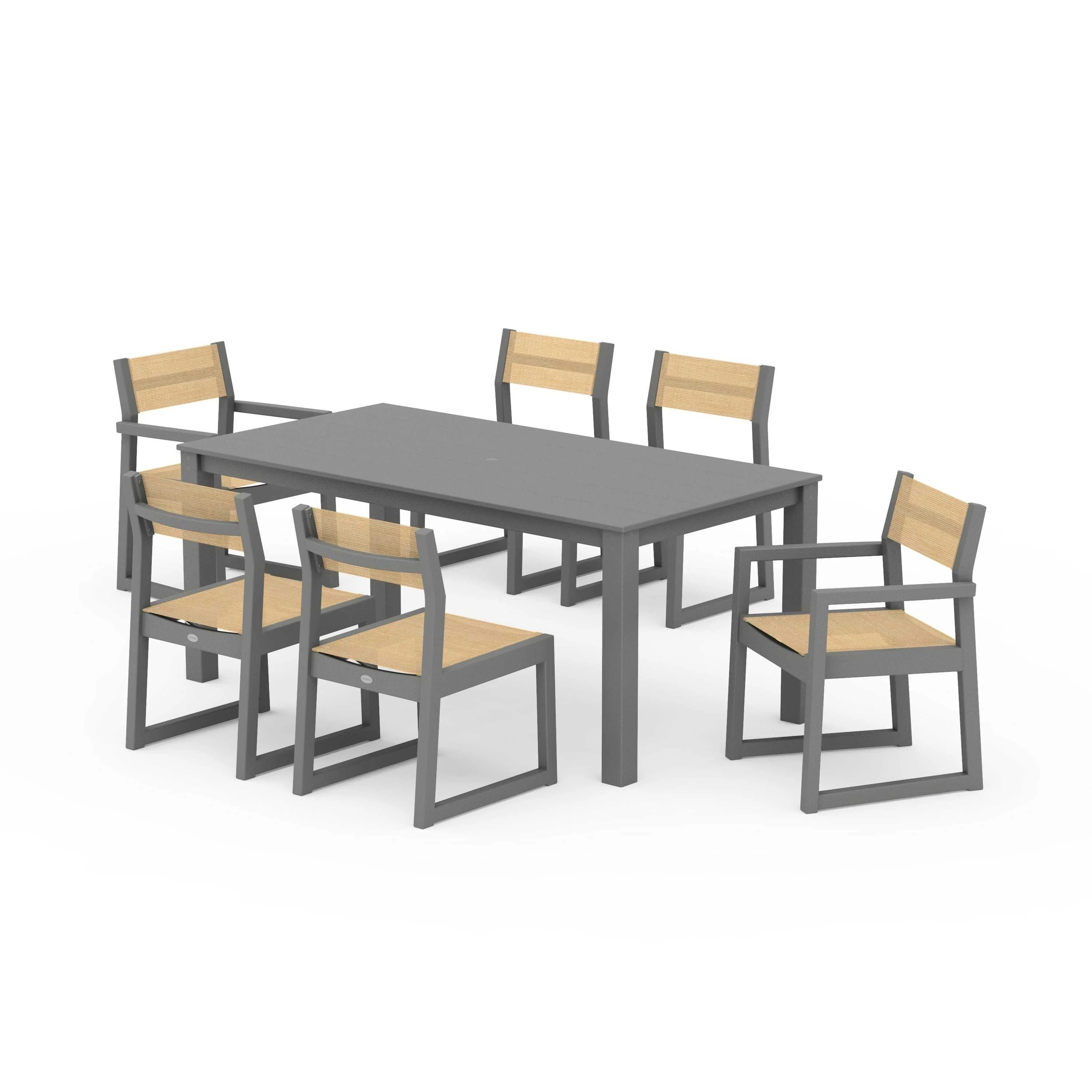 EDGE Sling 7-Piece Parsons Dining Set - Image 102