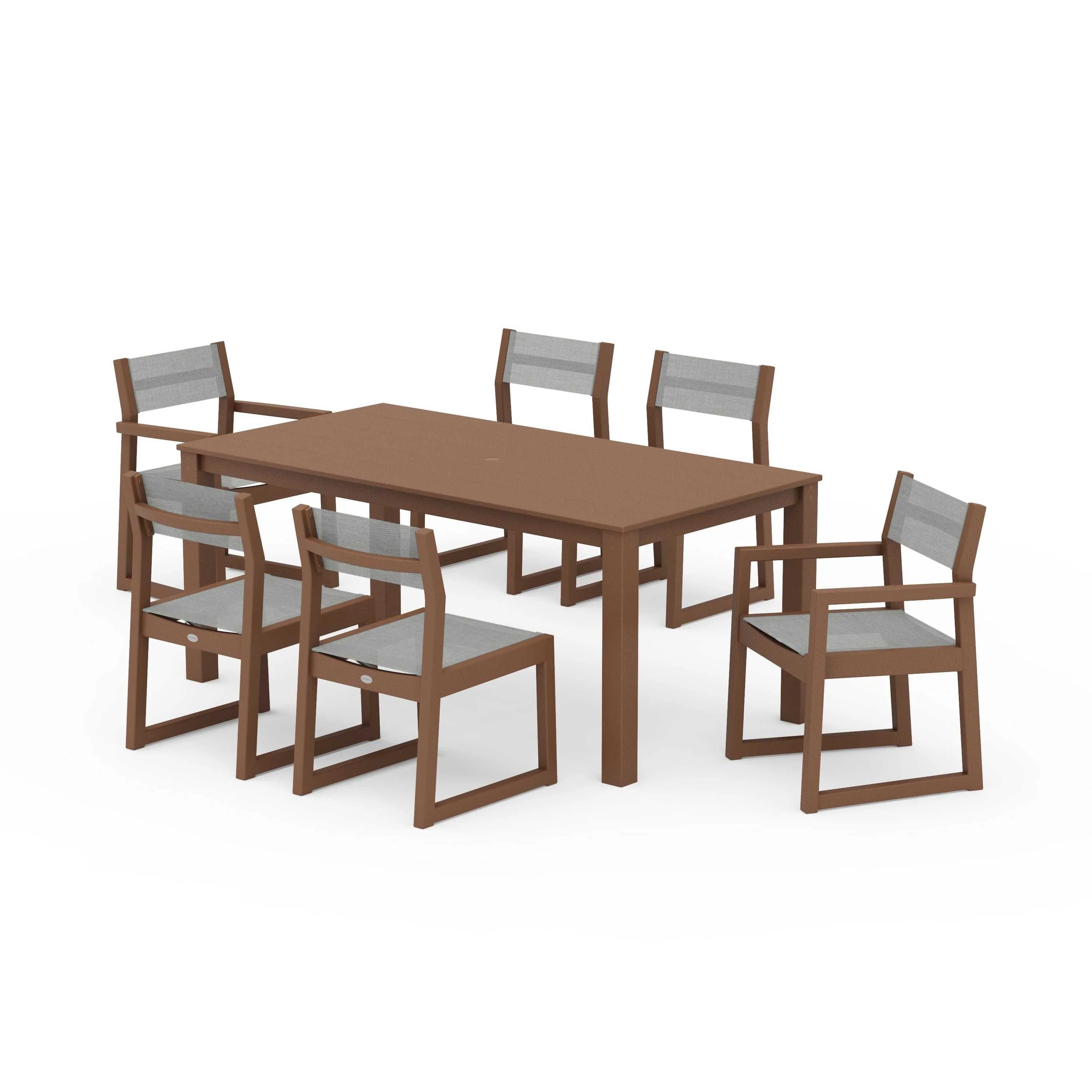 EDGE Sling 7-Piece Parsons Dining Set - Image 106