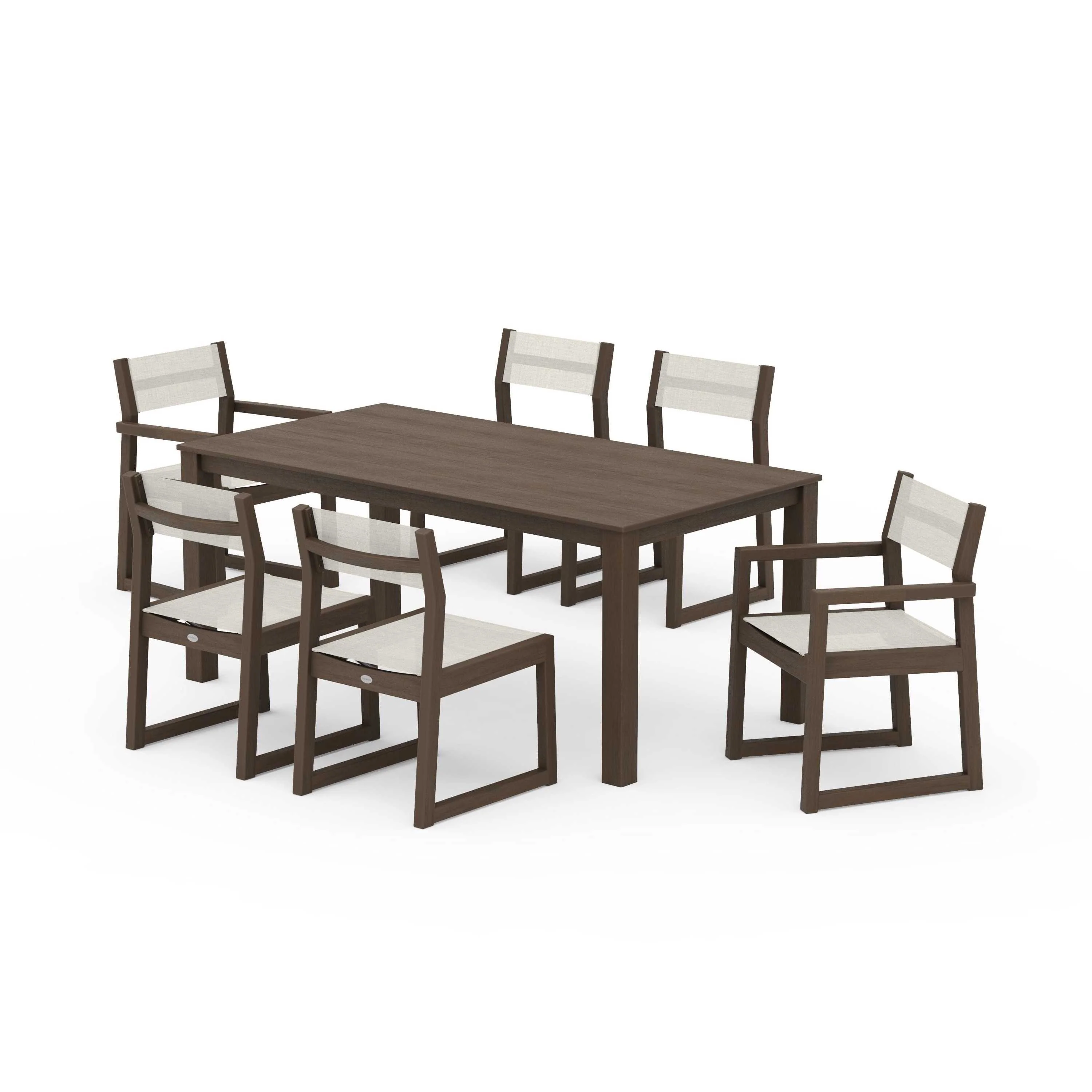EDGE Sling 7-Piece Parsons Dining Set - Image 130