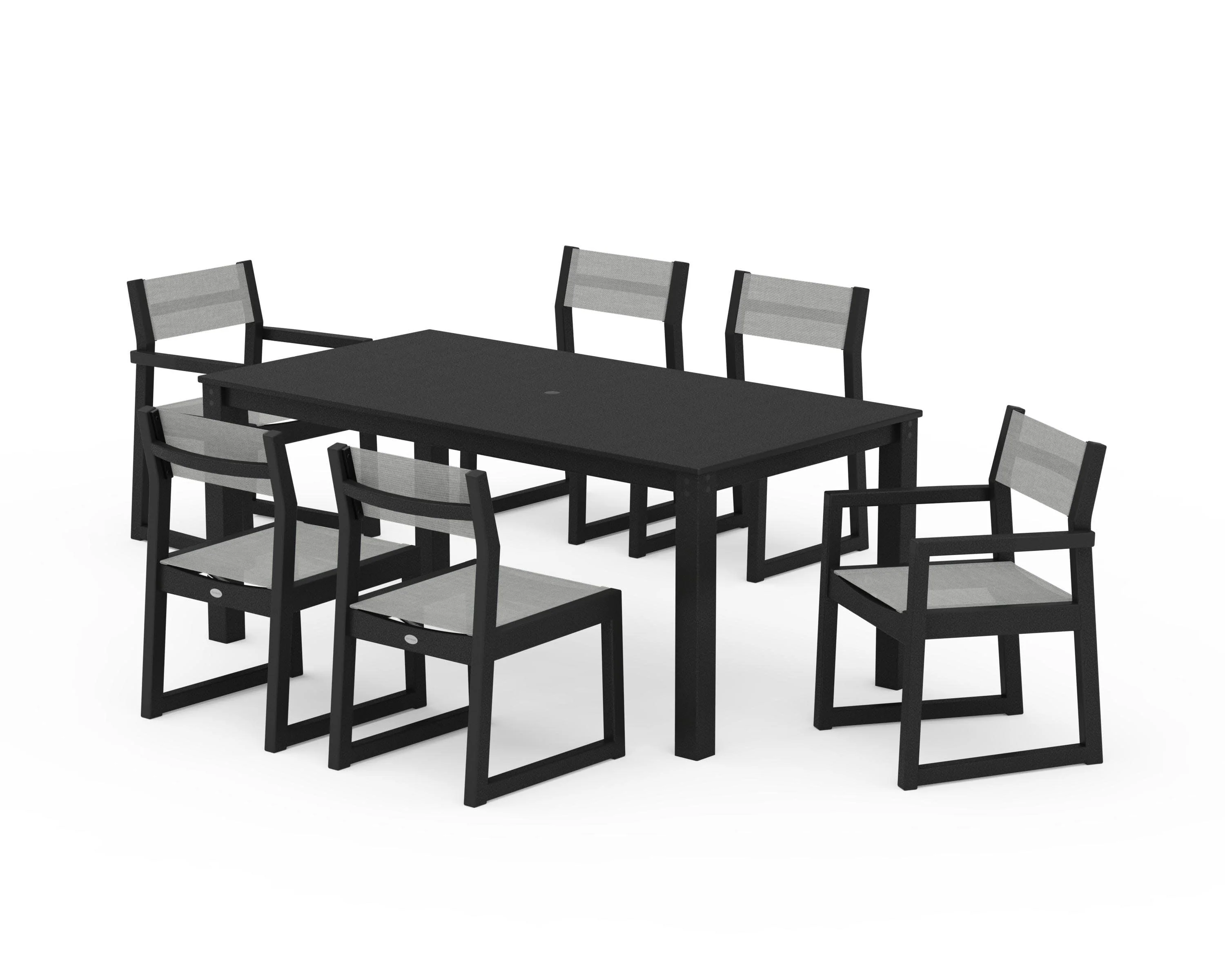EDGE Sling 7-Piece Parsons Dining Set - Image 14