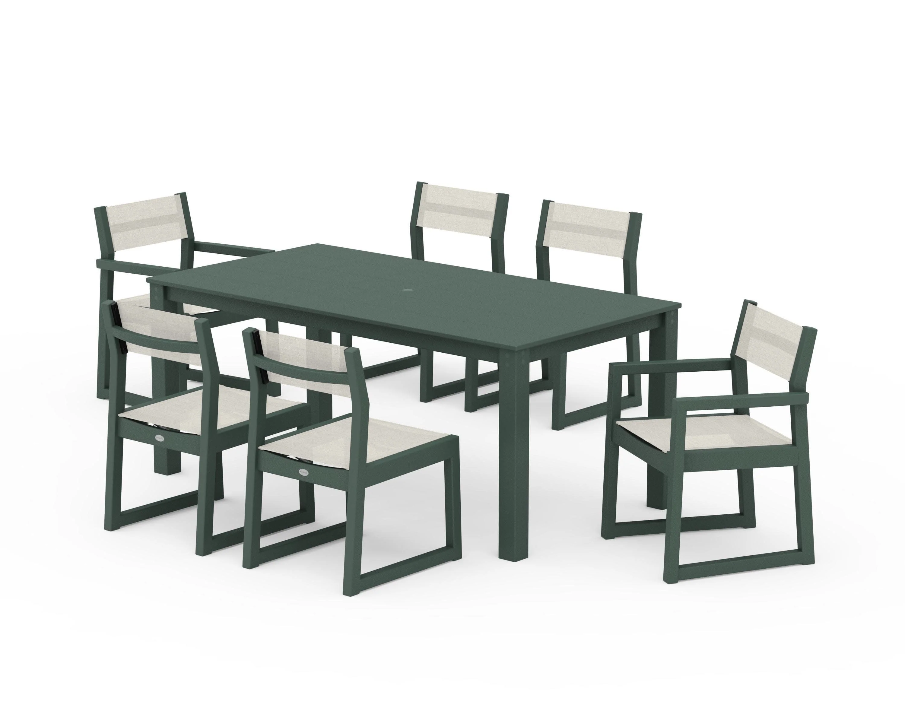 EDGE Sling 7-Piece Parsons Dining Set - Image 28