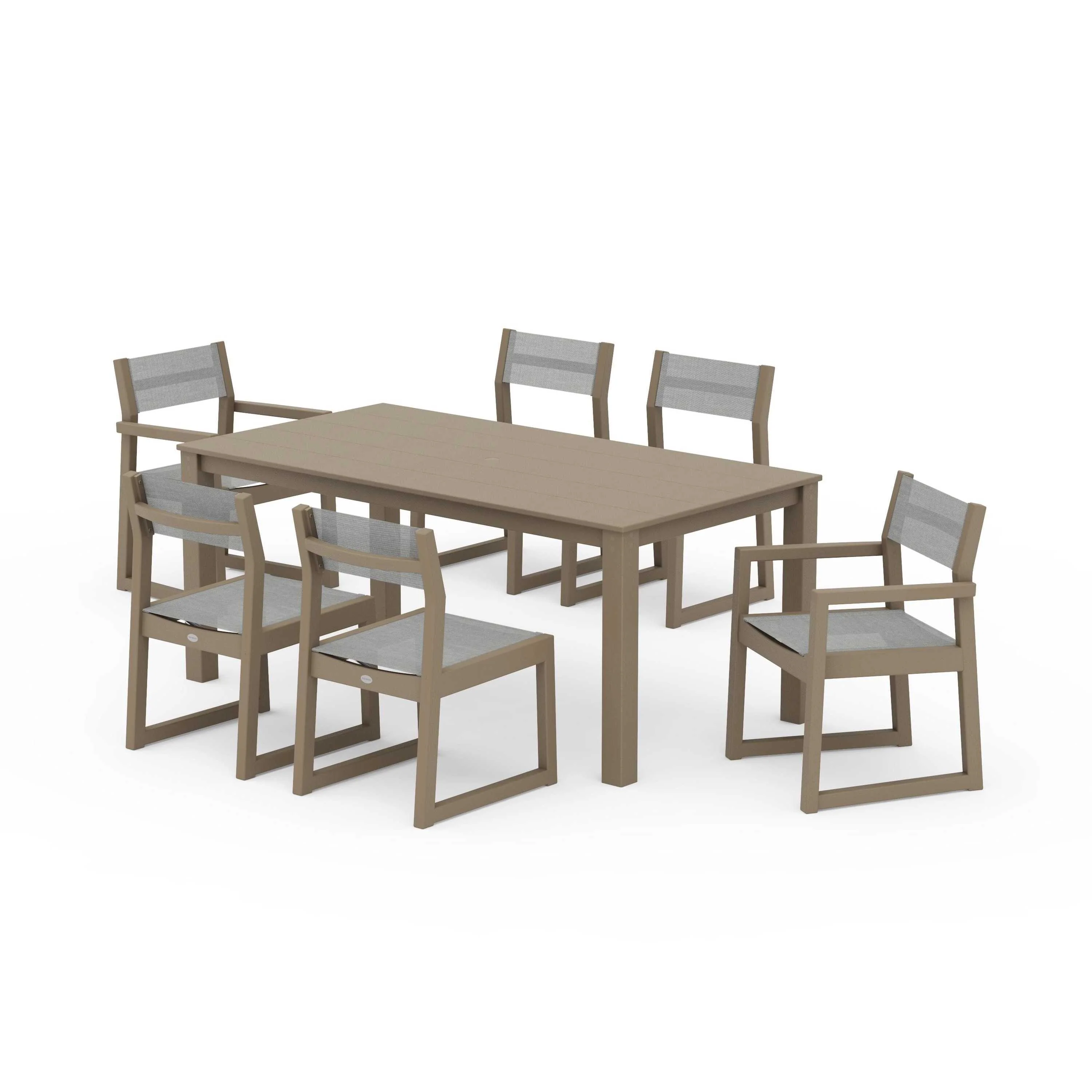EDGE Sling 7-Piece Parsons Dining Set - Image 34