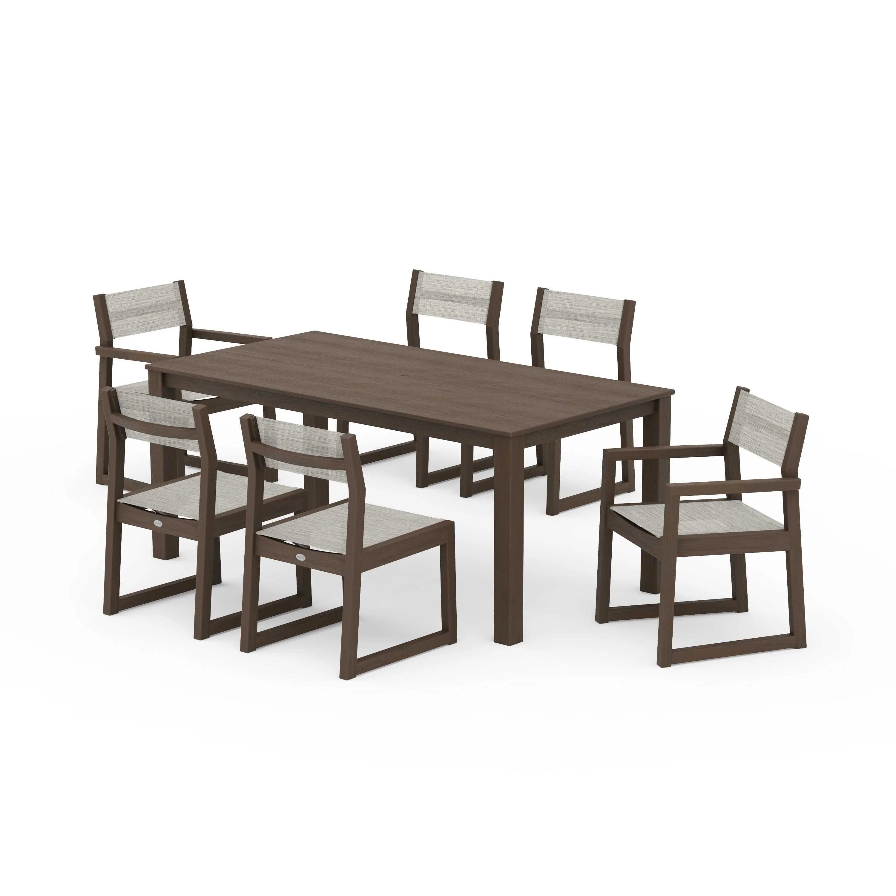 EDGE Sling 7-Piece Parsons Dining Set - Image 57
