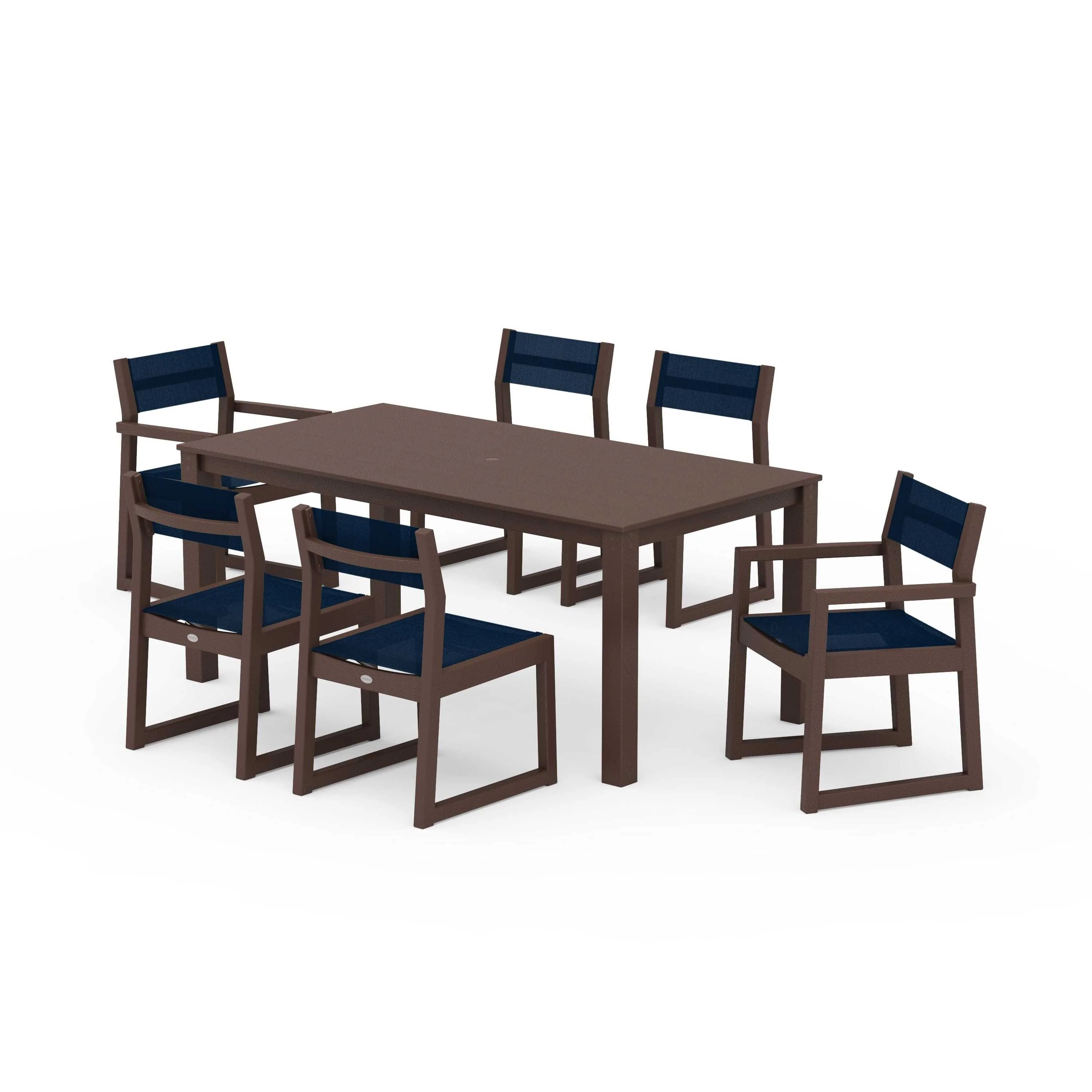 EDGE Sling 7-Piece Parsons Dining Set - Image 68