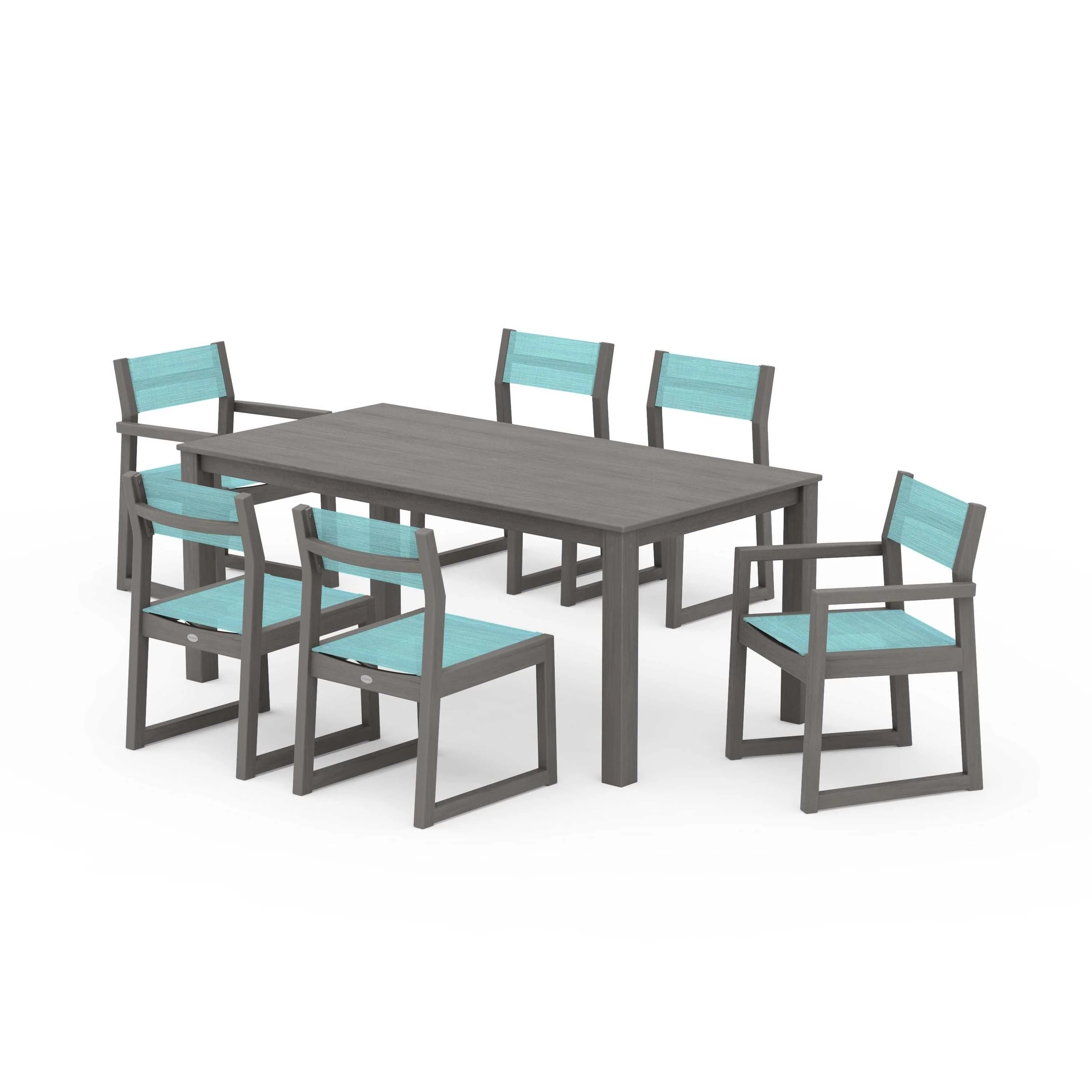 EDGE Sling 7-Piece Parsons Dining Set - Image 78