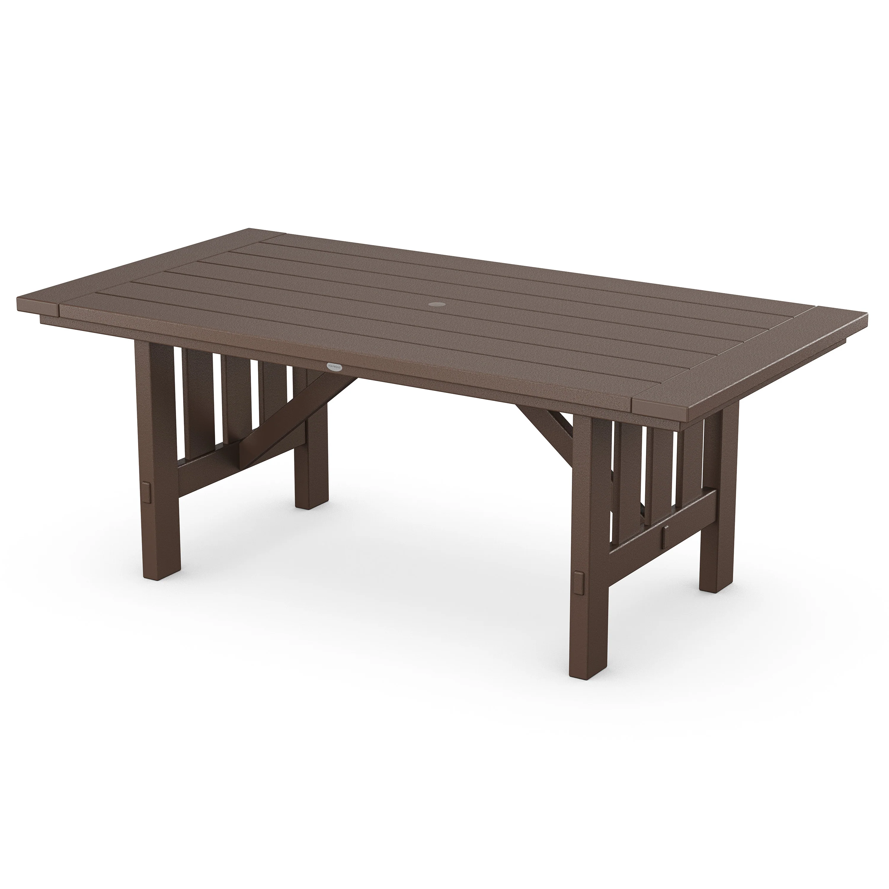 Mission 39" x 75" Dining Table - Image 9