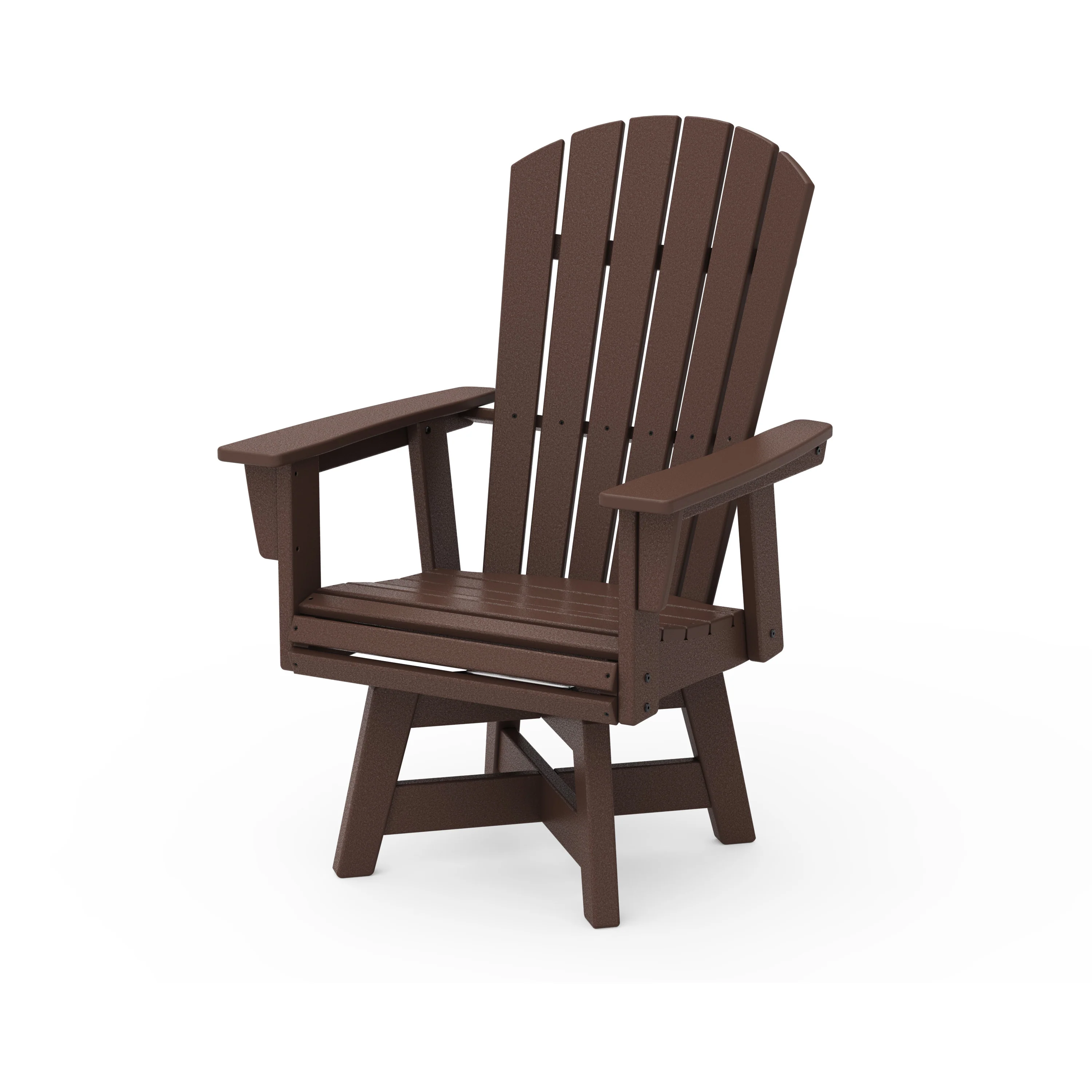 Nautical Curveback Adirondack Swivel Dining Chair - Image 7