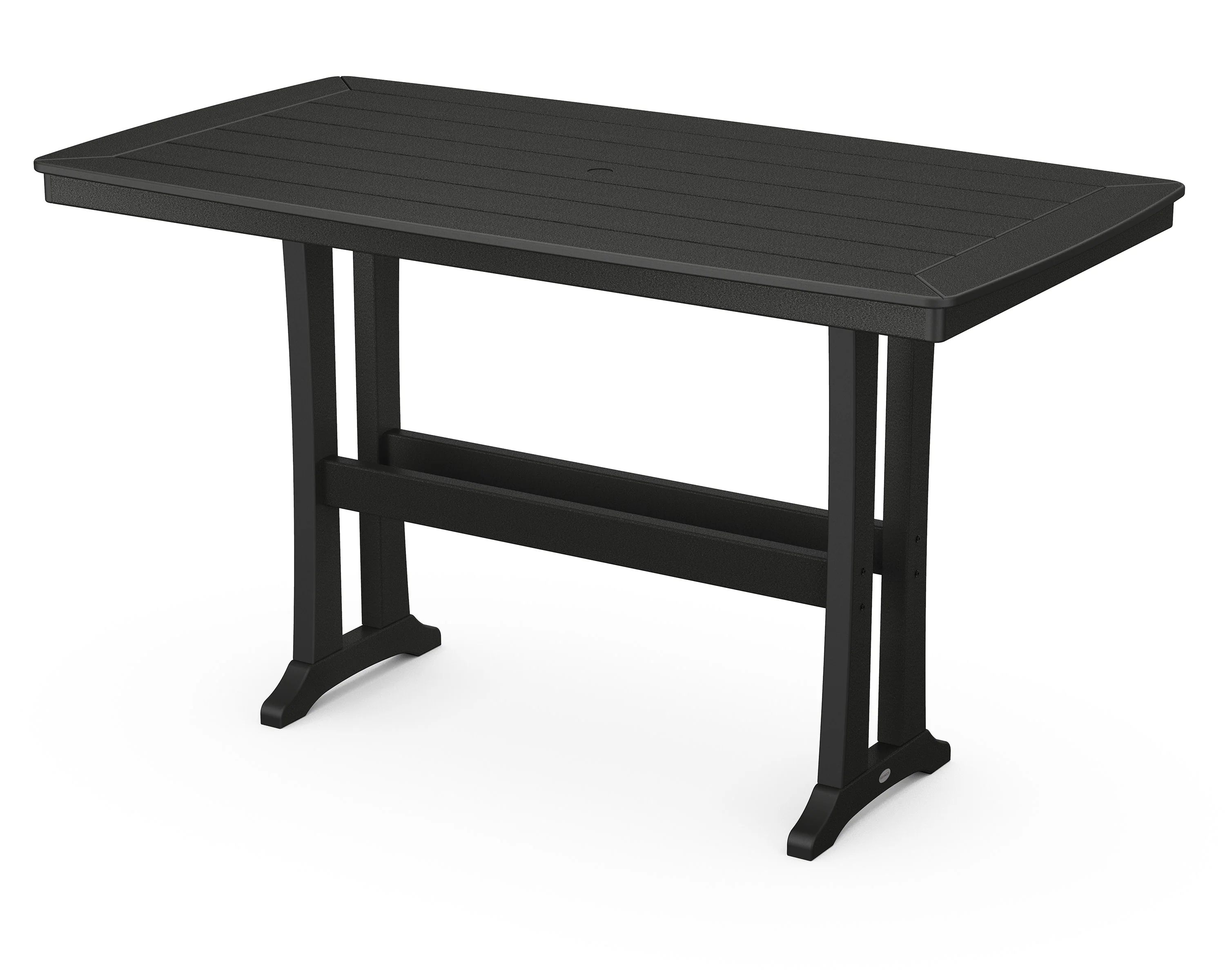 Nautical Trestle 38" x 73" Bar Table - Image 10