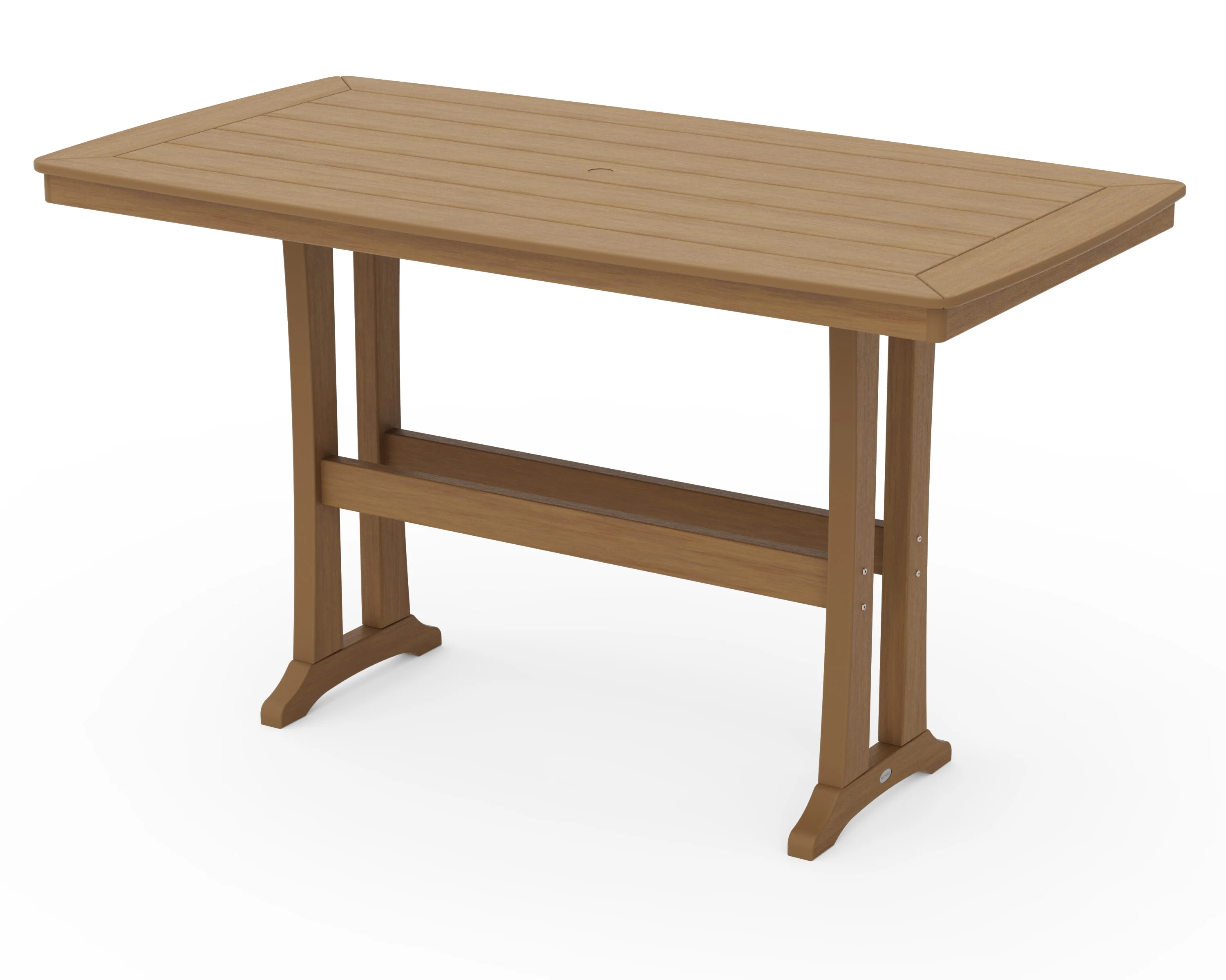 Nautical Trestle 38" x 73" Bar Table - Image 15