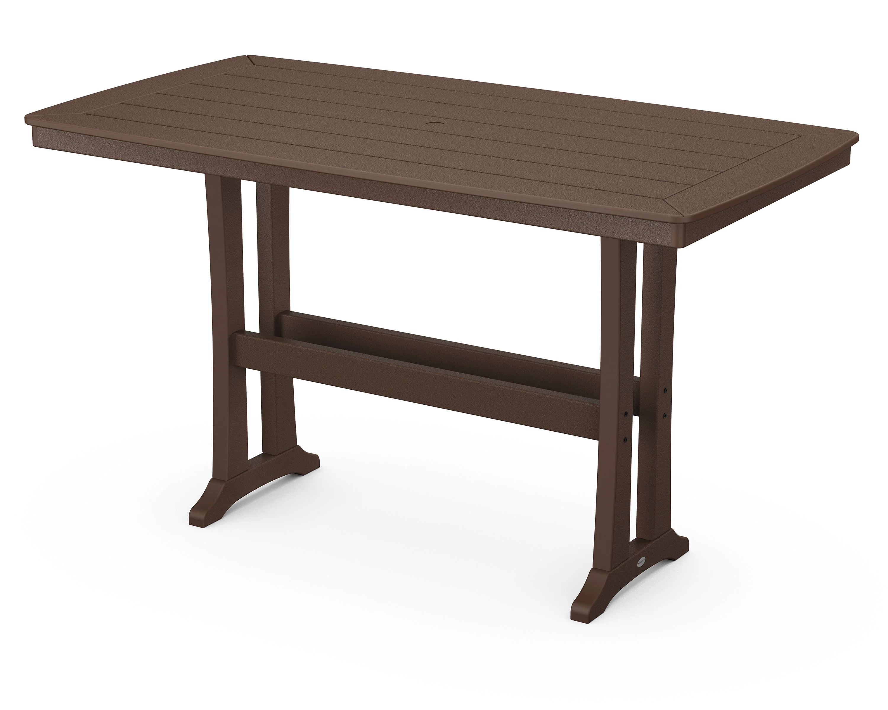 Nautical Trestle 38" x 73" Bar Table - Image 8