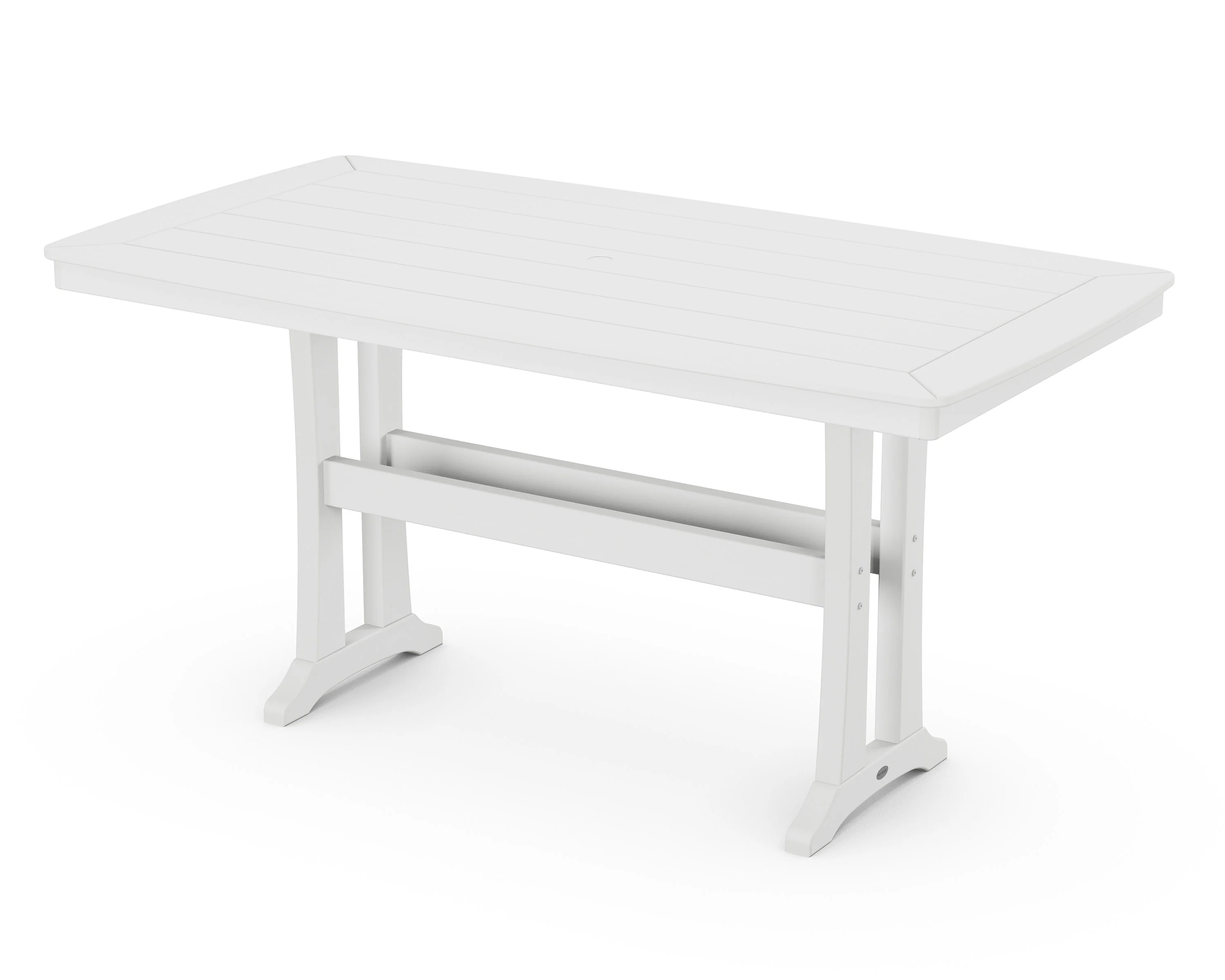Nautical Trestle 38" x 73" Counter Table - Image 10