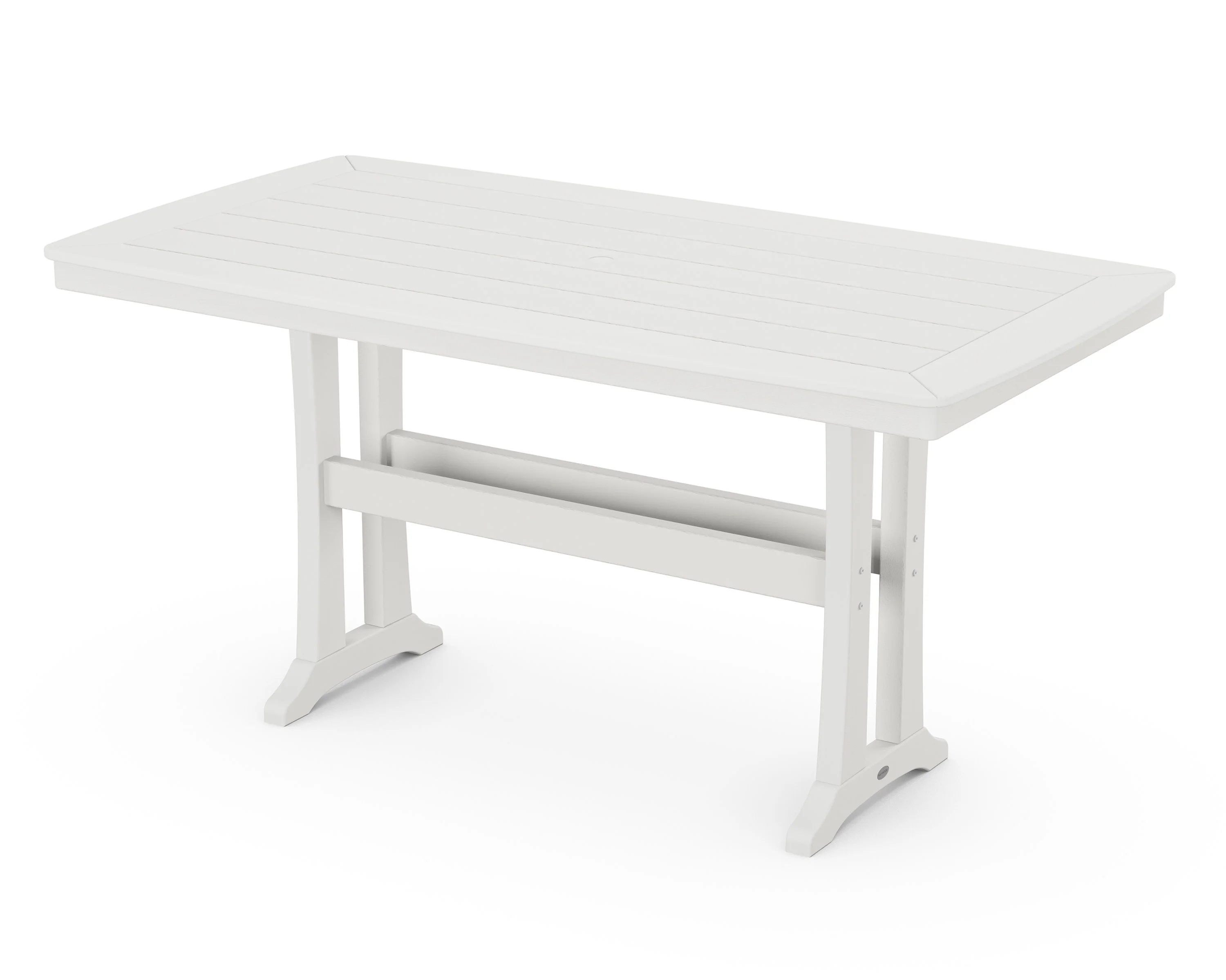 Nautical Trestle 38" x 73" Counter Table - Image 11