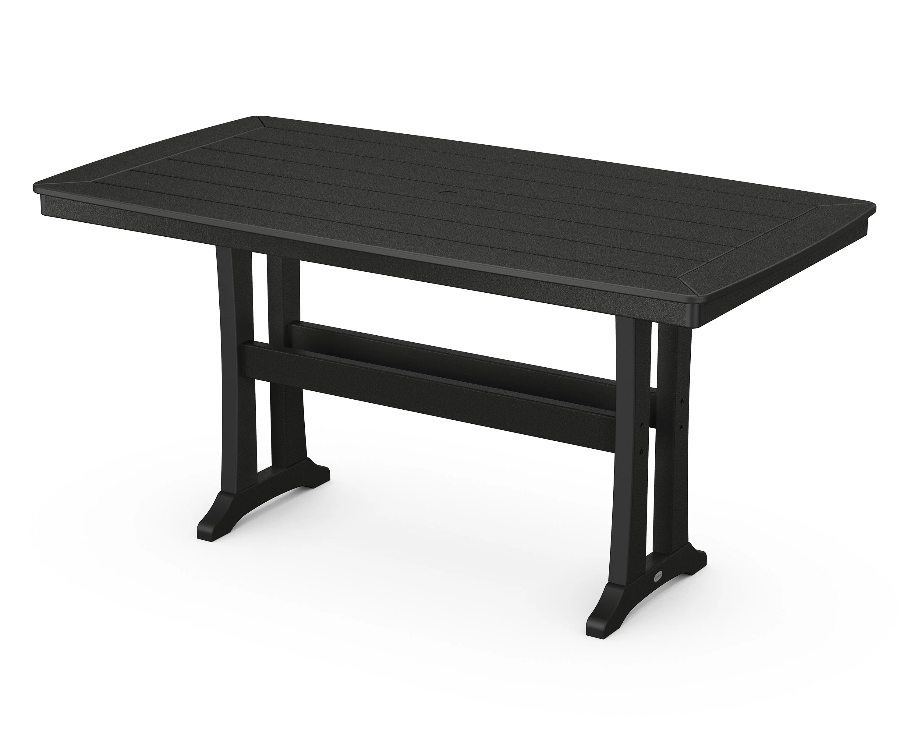 Nautical Trestle 38" x 73" Counter Table - Image 5