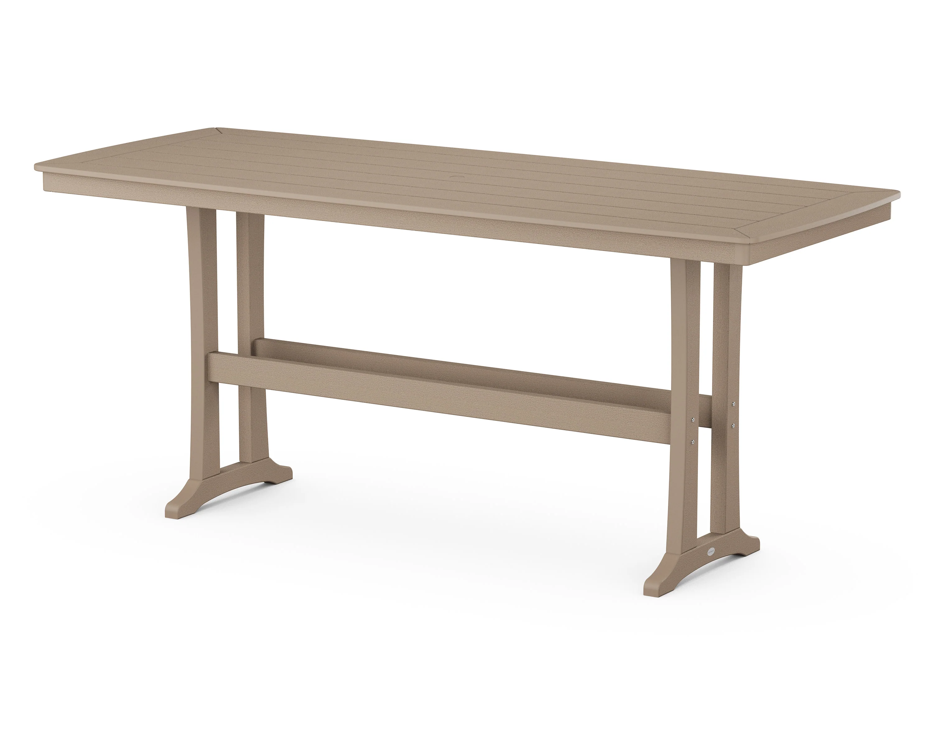 Nautical Trestle 39" x 97" Bar Table - Image 5