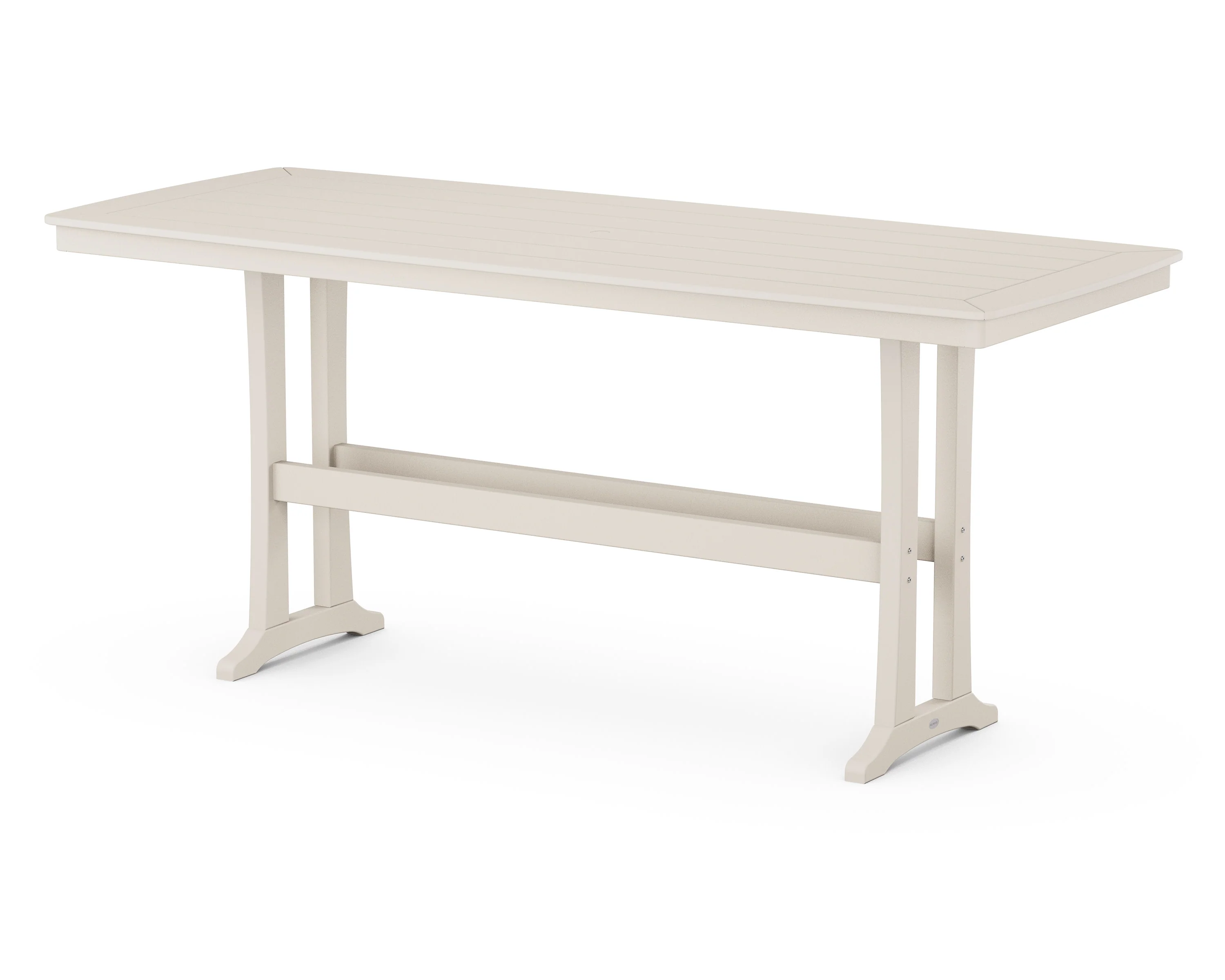Nautical Trestle 39" x 97" Bar Table - Image 7