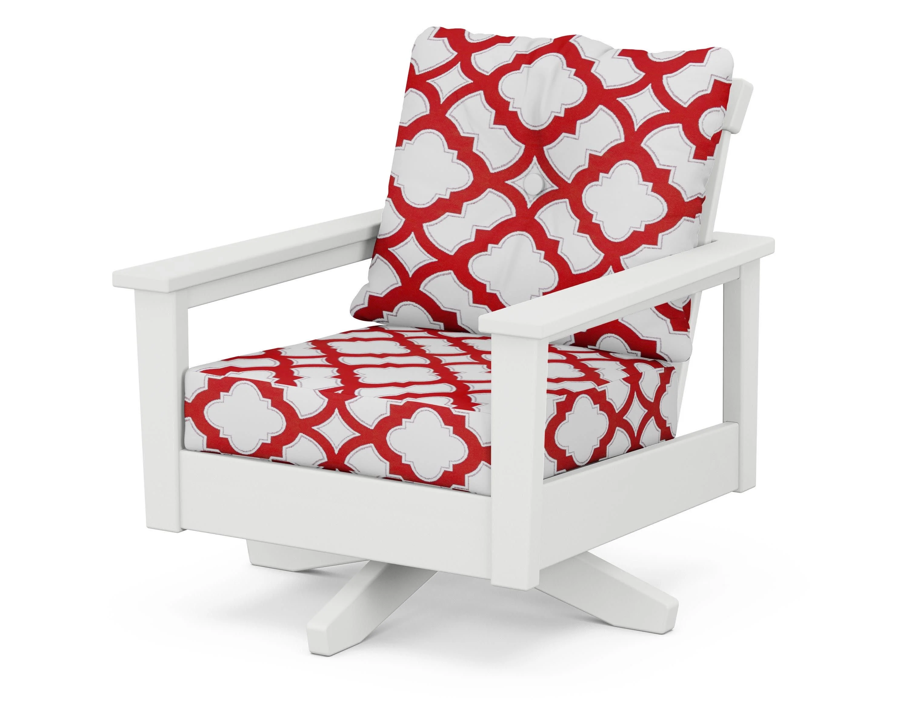 Prescott Deep Seating Swivel Chair - Image 6