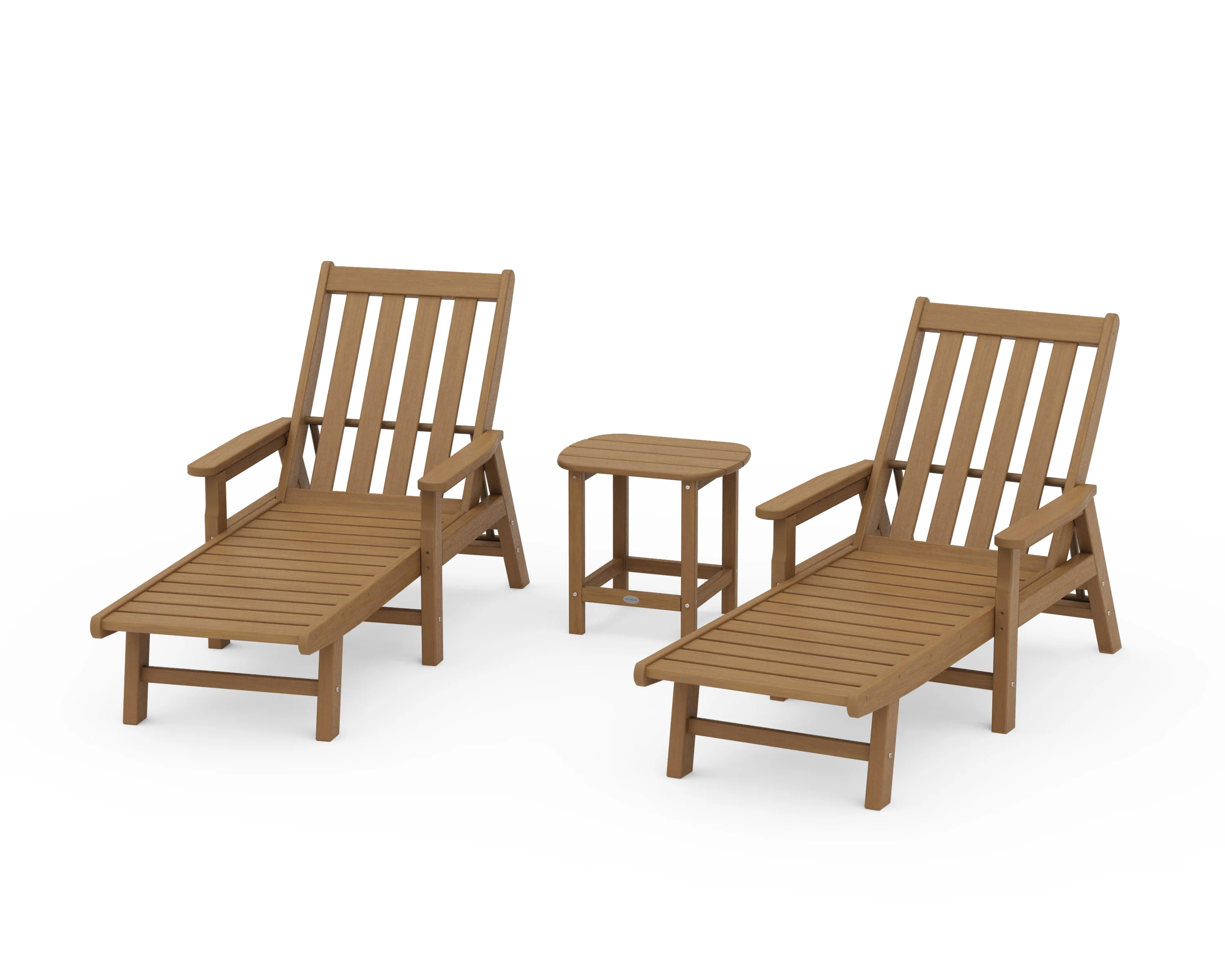 Vineyard 3-Piece Chaise with Arms Set - Image 10