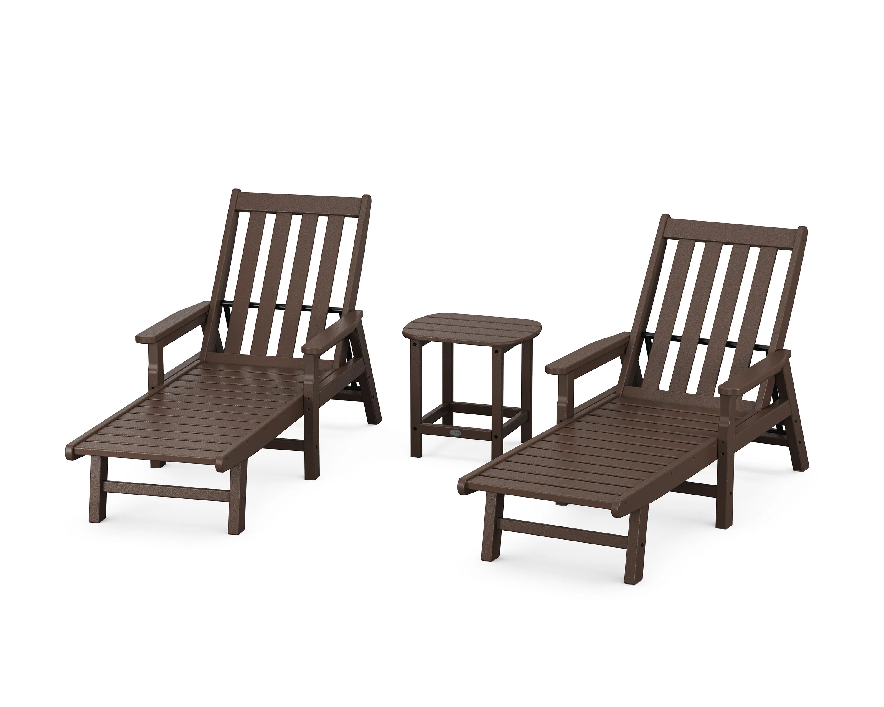 Vineyard 3-Piece Chaise with Arms Set - Image 7