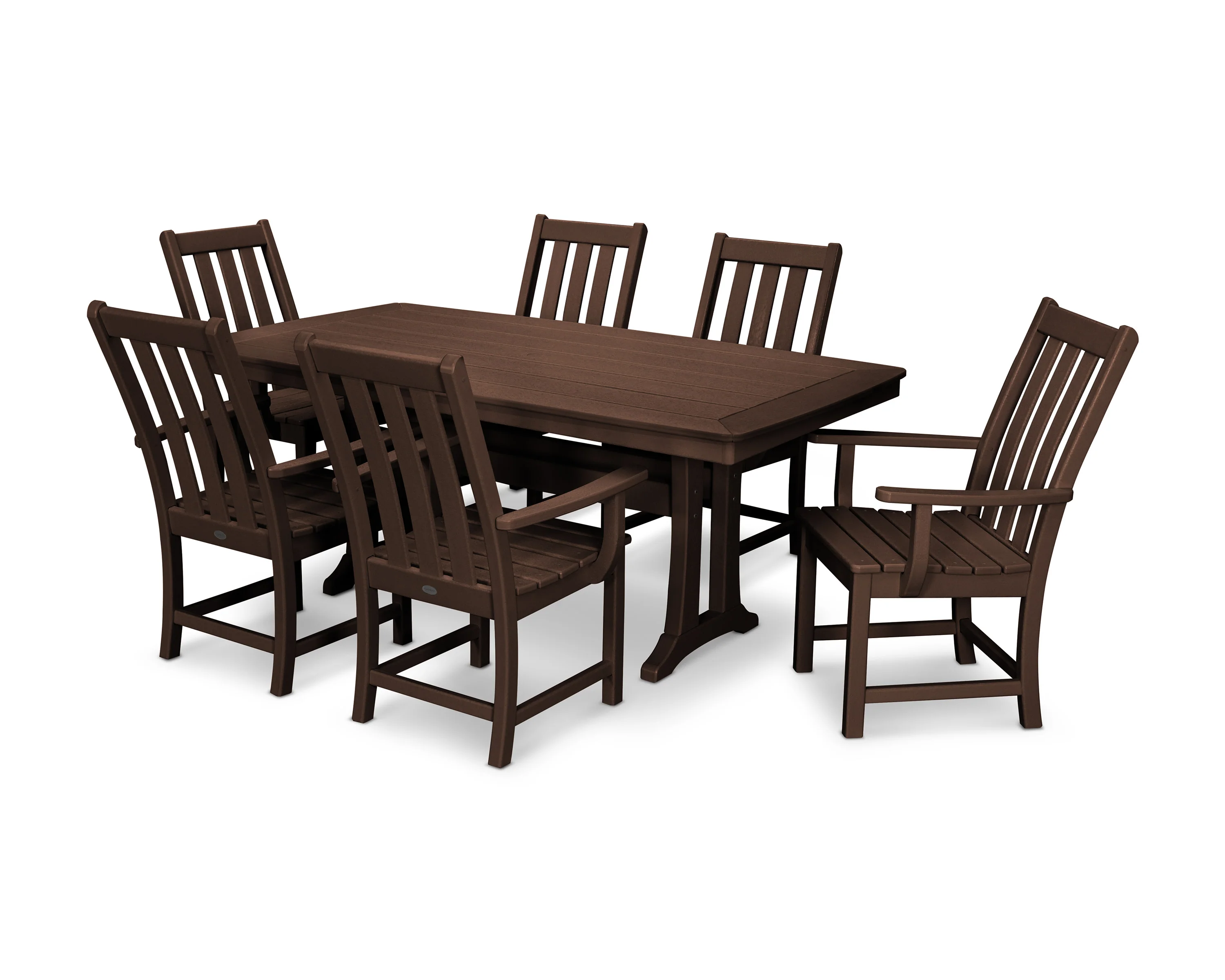 Vineyard 7-Piece Arm Chair Dining Set - Image 10