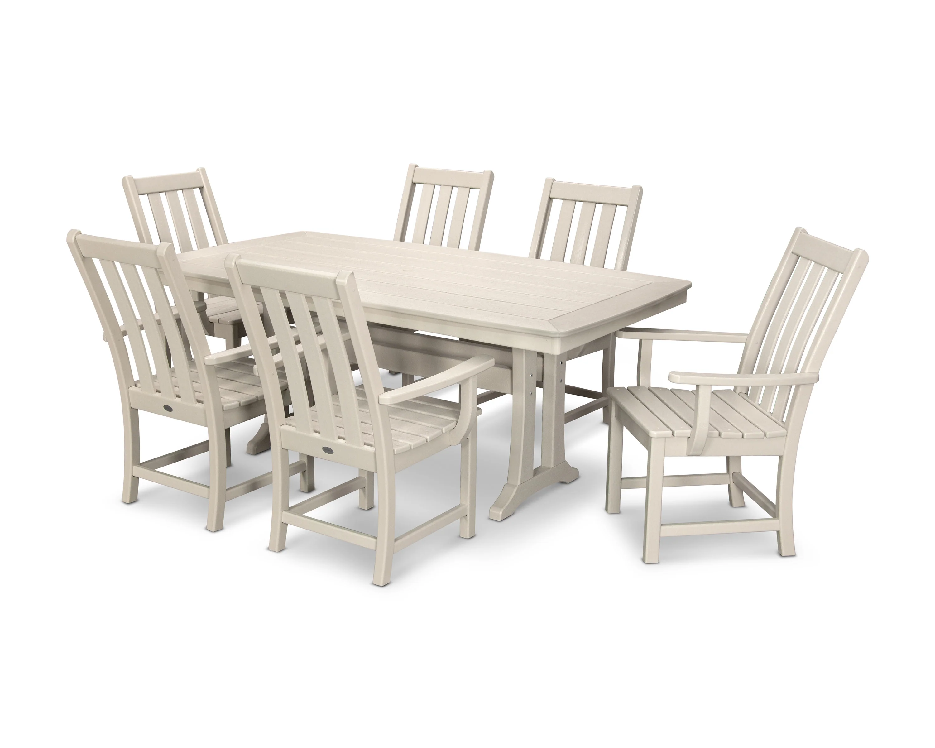 Vineyard 7-Piece Arm Chair Dining Set - Image 5