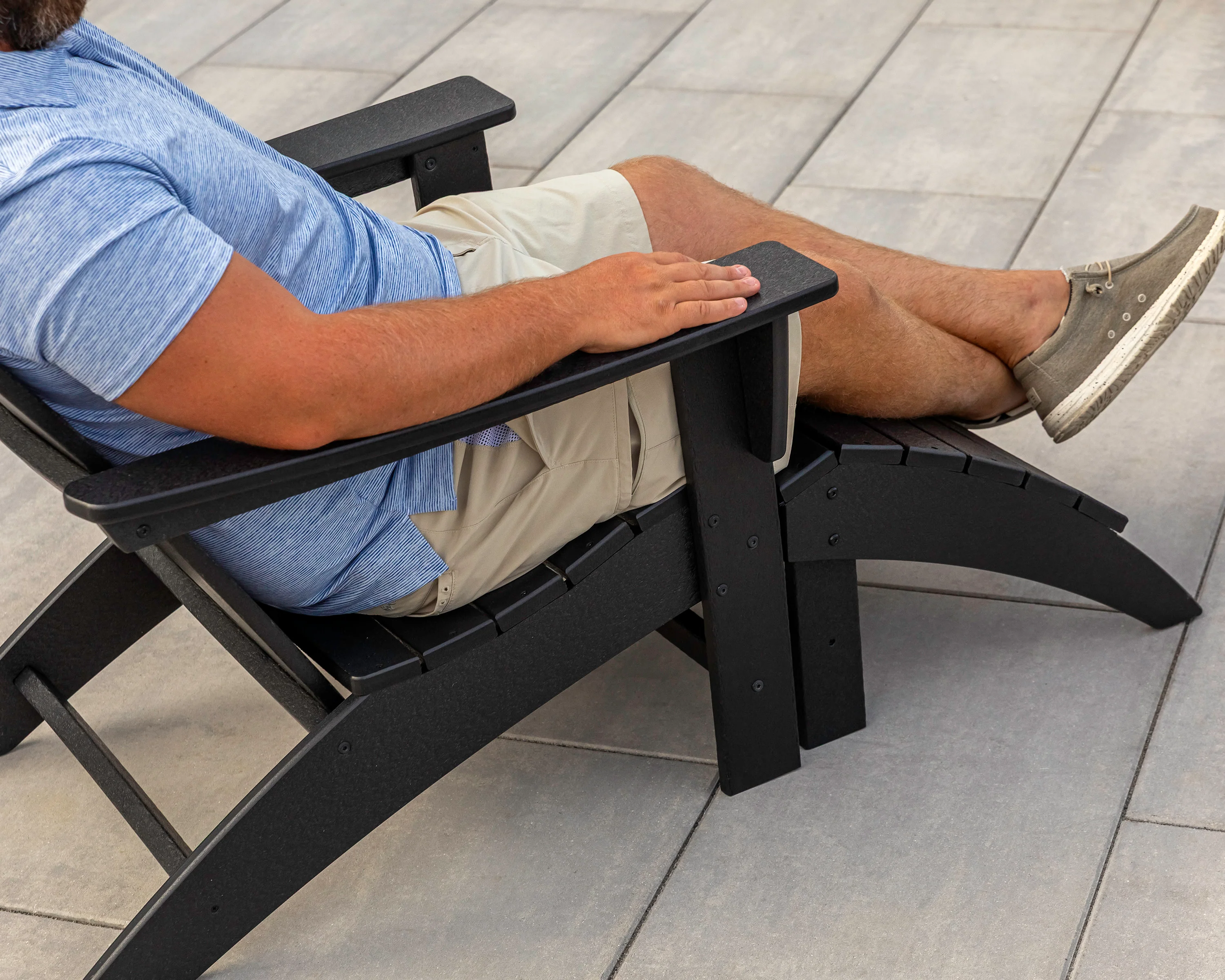 Vineyard Adirondack Ottoman - Image 3