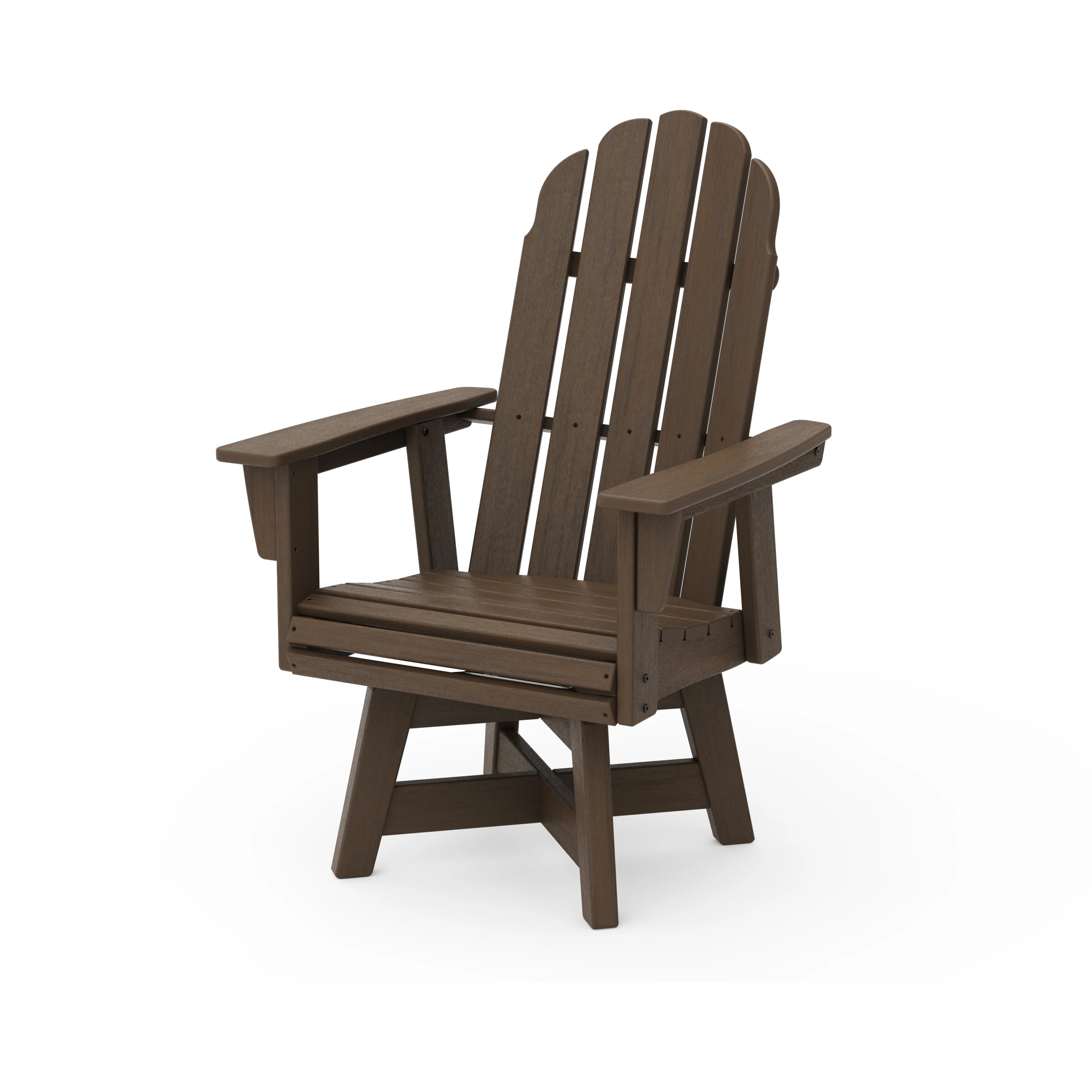 Vineyard Curveback Adirondack Swivel Dining Chair - Image 14