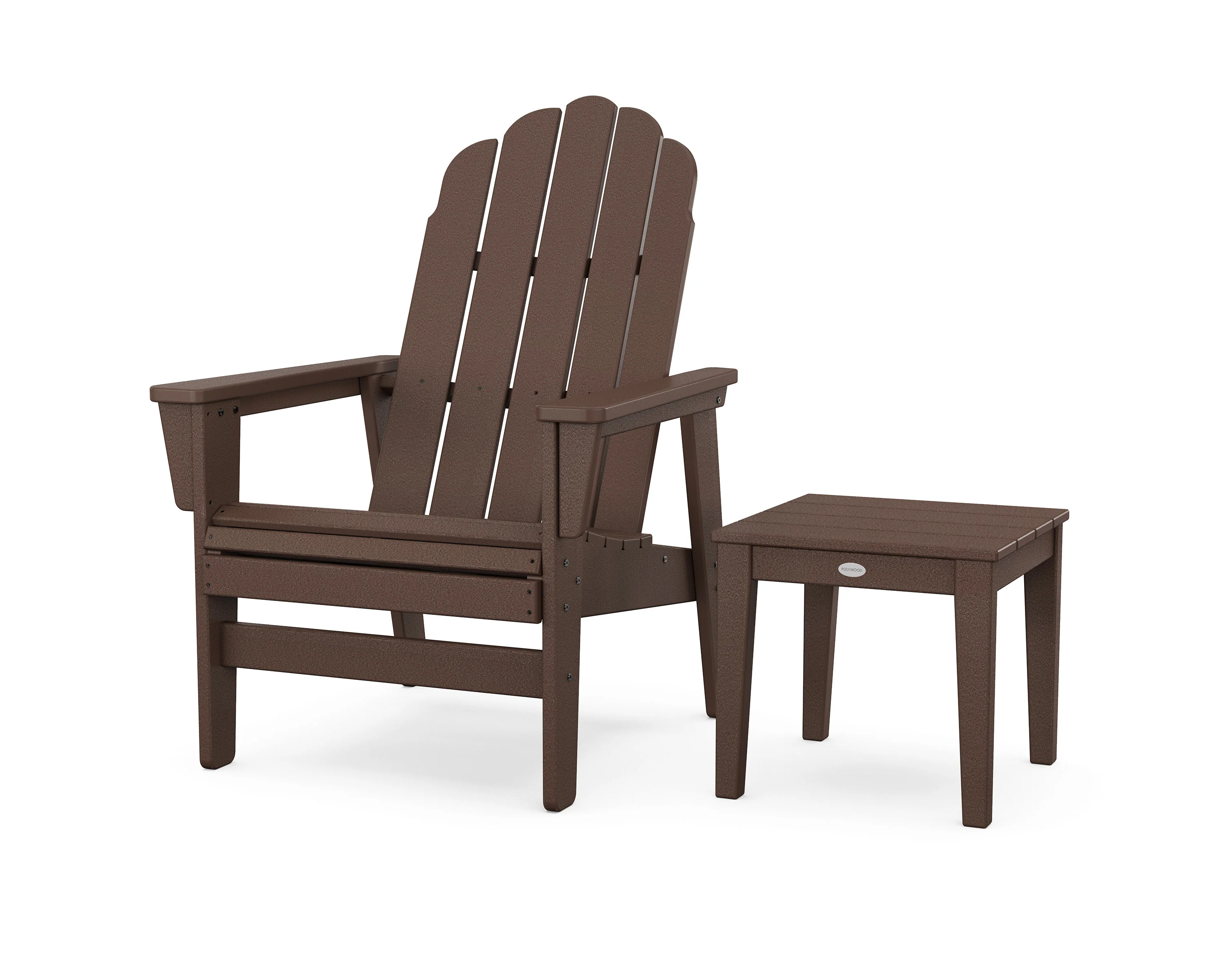 Vineyard Grand Upright Adirondack Chair with Side Table - Image 17
